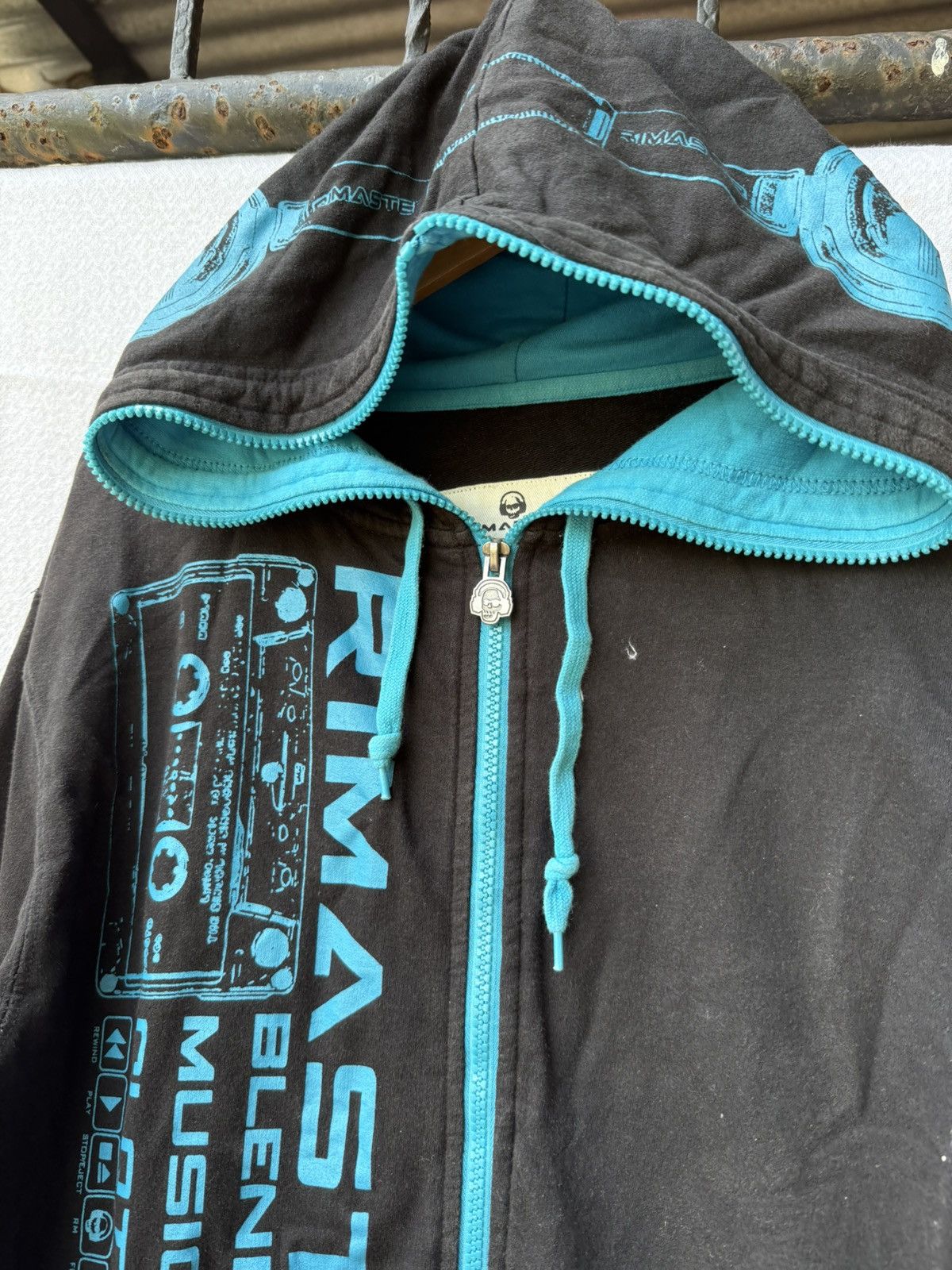 Hysteric Glamour Rimaster fullzipper poem hoodie styled Ifsixwasnine Size US L / EU 52-54 / 3 - 4 Thumbnail