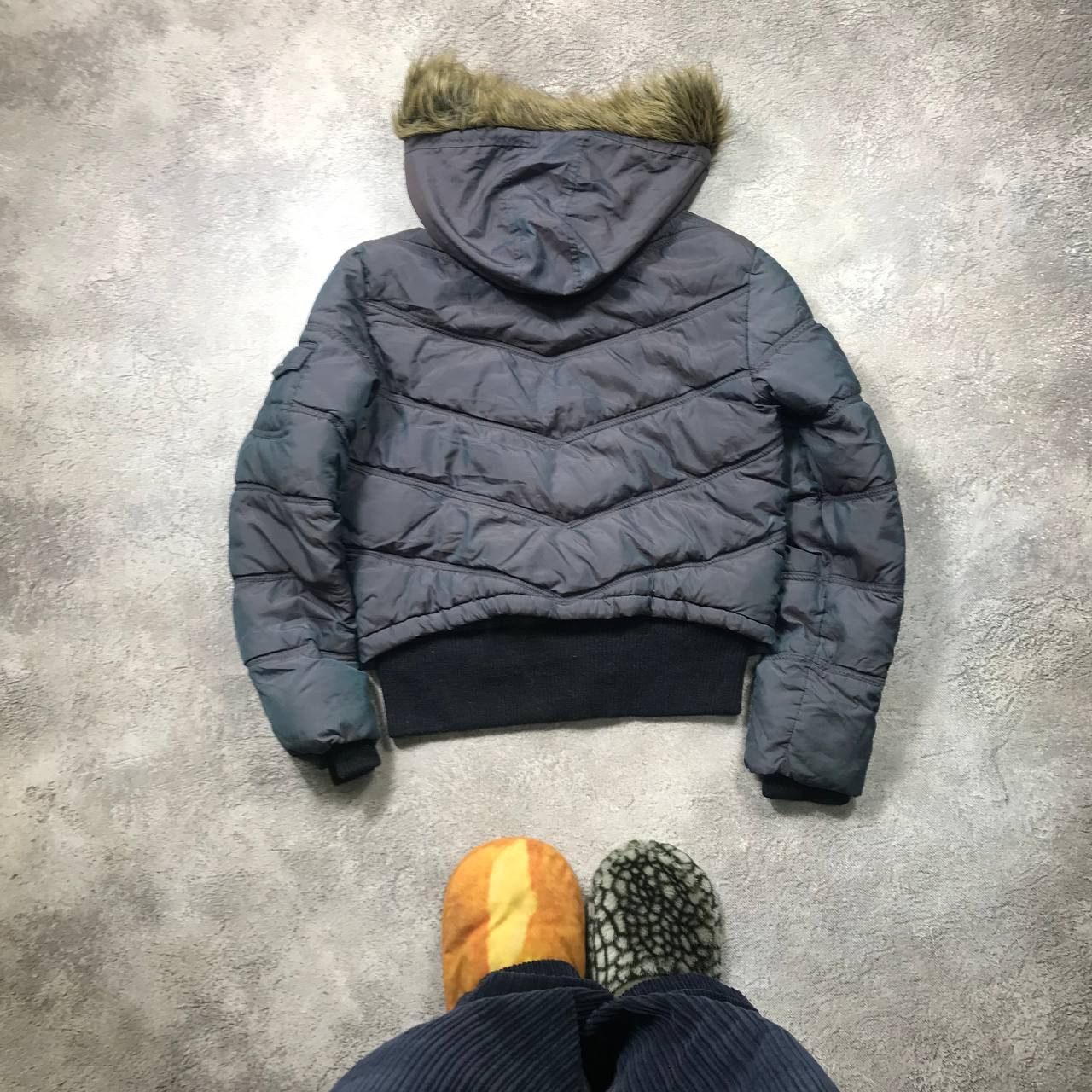 Japanese Brand VINTAGE Y2K BOMBER JACKET JAPAN CASUAL STREETWEAR 90s Size M / US 6-8 / IT 42-44 - 6 Thumbnail