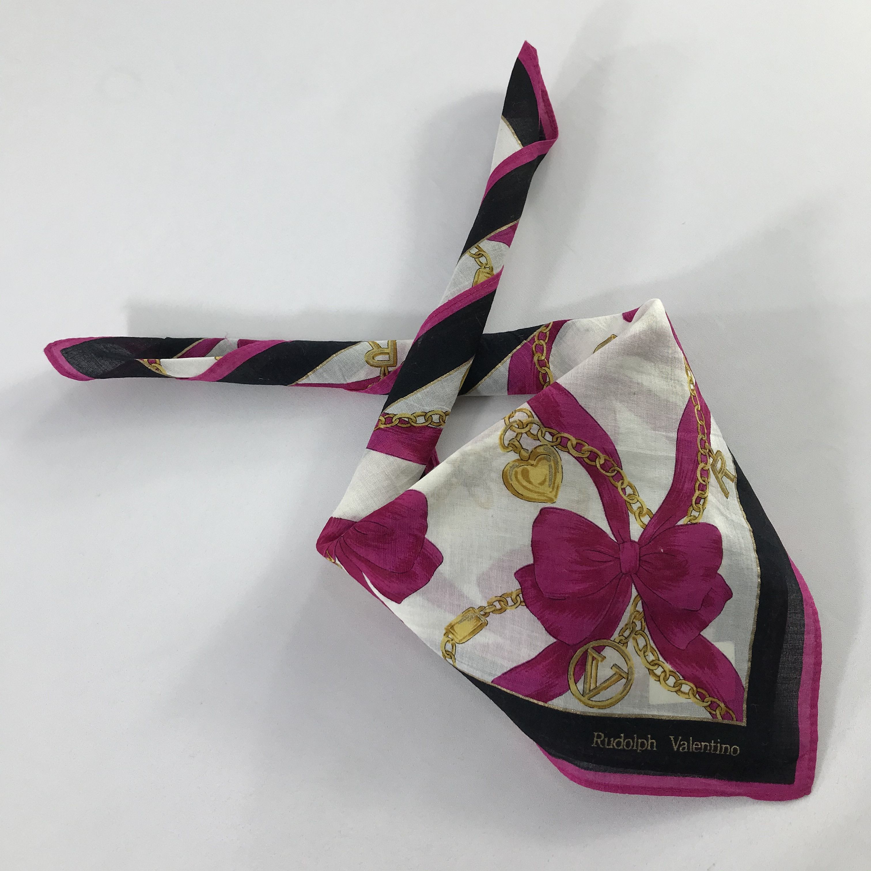 Japanese Brand × Vintage Rudolph Valentino Handkerchief / Neckerchief / Bandana Size ONE SIZE - 2 Thumbnail