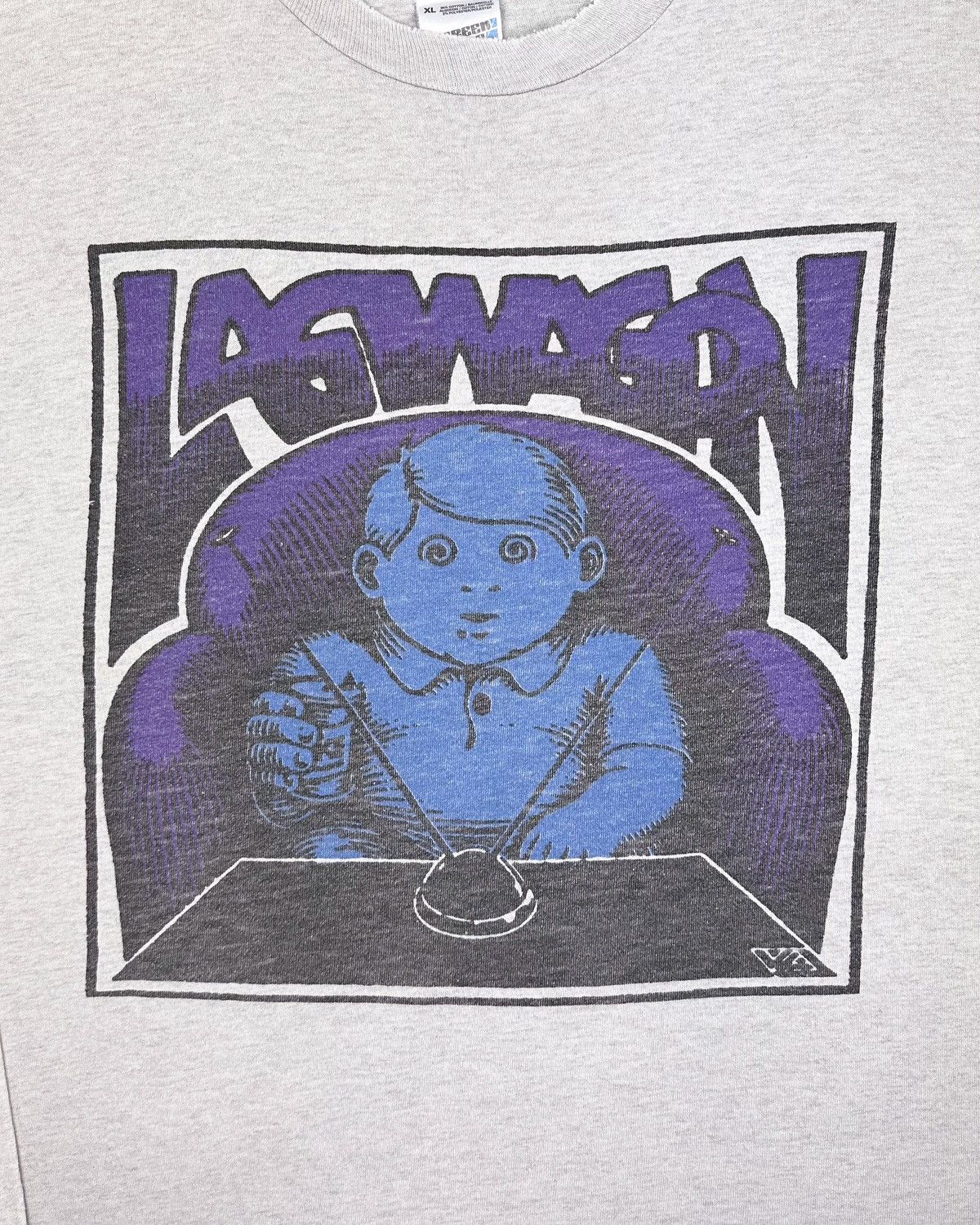 Band Tees × Vintage 1992 Lagwagon Duh Long sleeve T-Shirt European Screen Stars Size US XL / EU 56 / 4 - 3 Thumbnail