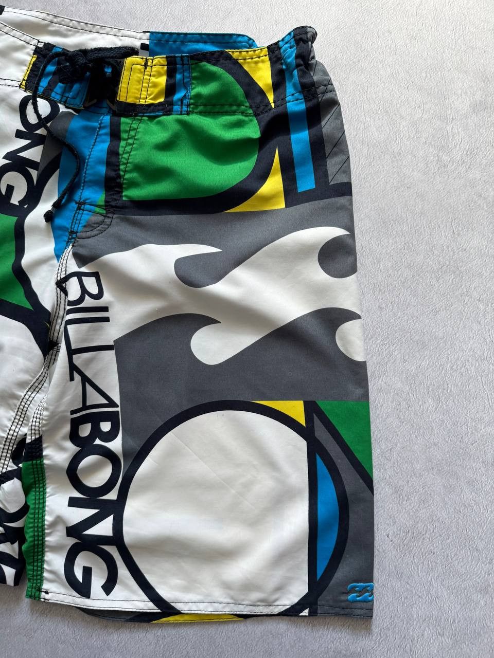 Billabong vintage y2k billabong swim shorts bath suit trunks graffiti Size US 32 / EU 48 - 4 Thumbnail