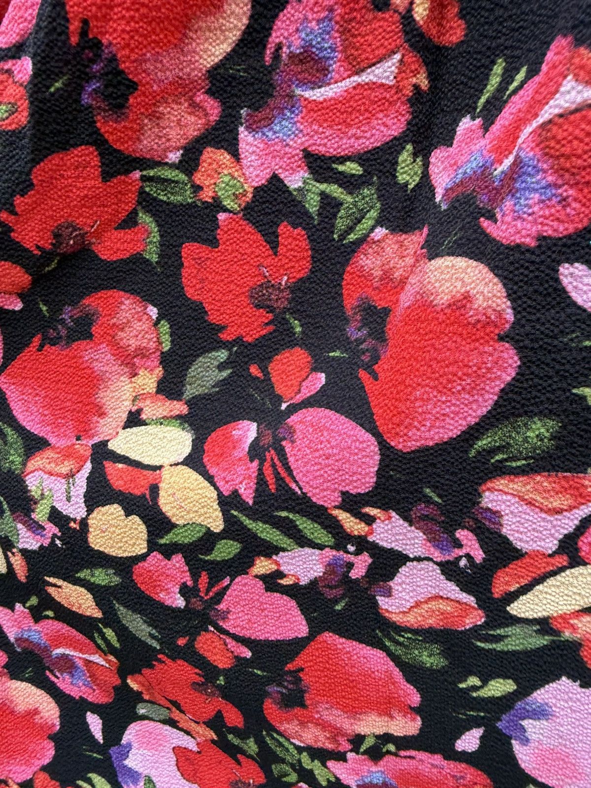 BCBGeneration BCBGeneration Floral Wildflower Puff Sleeve Babydoll Dress Size M / US 6-8 / IT 42-44 - 8 Thumbnail