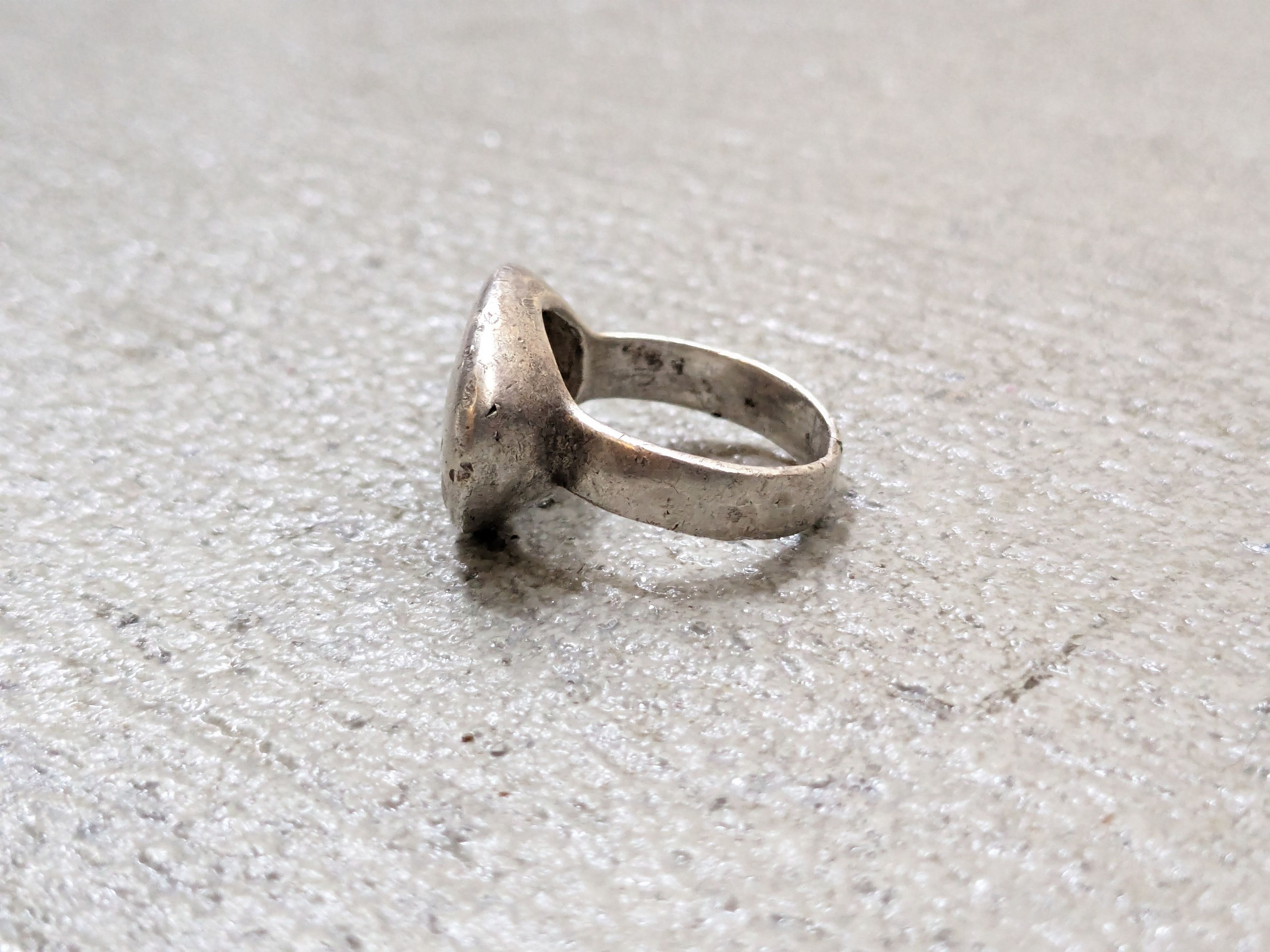 Jewelry Vintage Sterling Silver Ring Size 6.75 Art Deco Mid Century Size ONE SIZE - 3 Thumbnail