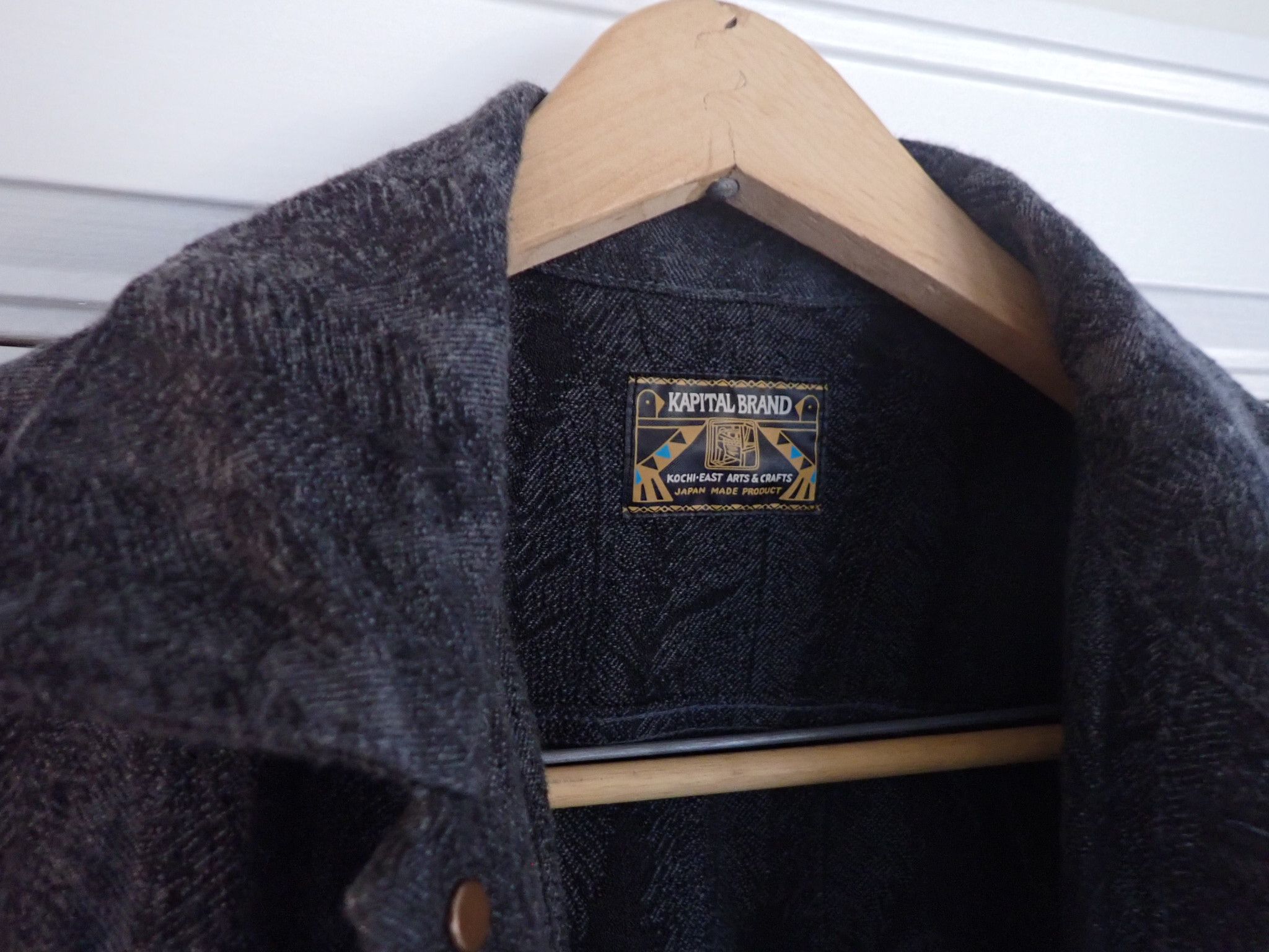 Kapital Kountry Feather Denim 3rd Jacket—Black Size US L / EU 52-54 / 3 - 8 Thumbnail
