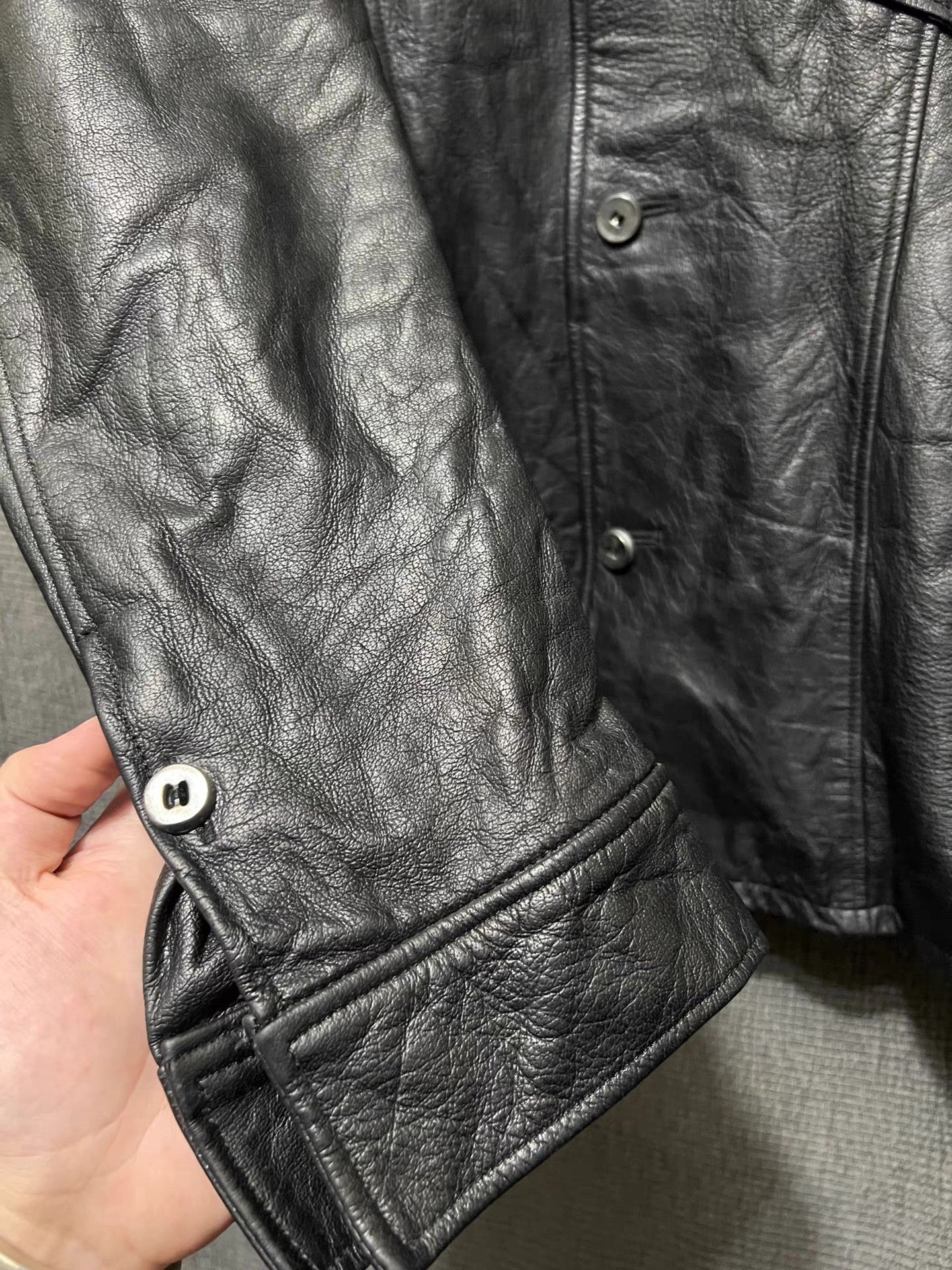wjk wjk cowhide leather jacket. Size US L / EU 52-54 / 3 - 4 Thumbnail