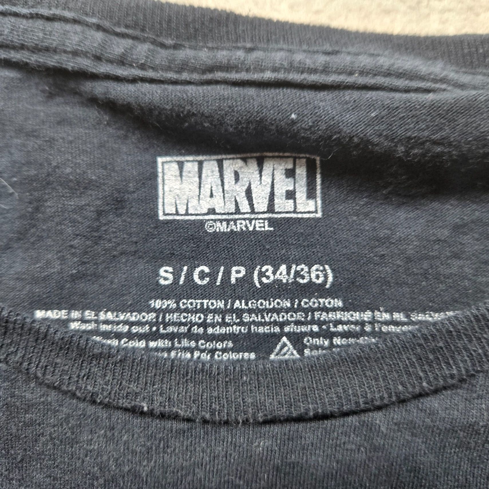 Vintage Marvel Shirt Men S Black Venom Tee Short Sleeve T-Shirt Comics Casual Small 90s Theme Size US S / EU 44-46 / 1 - 2 Thumbnail