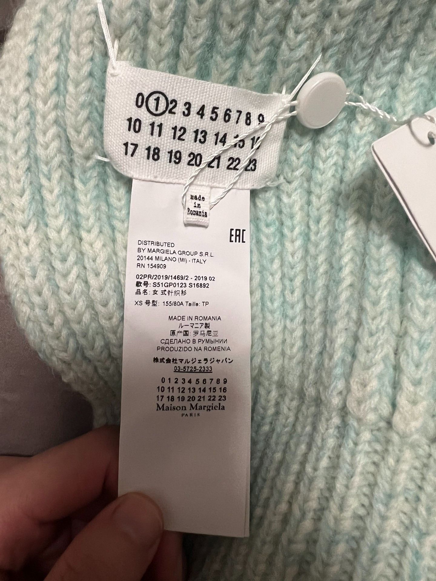 Maison Margiela Maison Margiela Knitted turtleneck cardigan sweatshirts 250 Size XS / US 0-2 / IT 36-38 - 6 Thumbnail