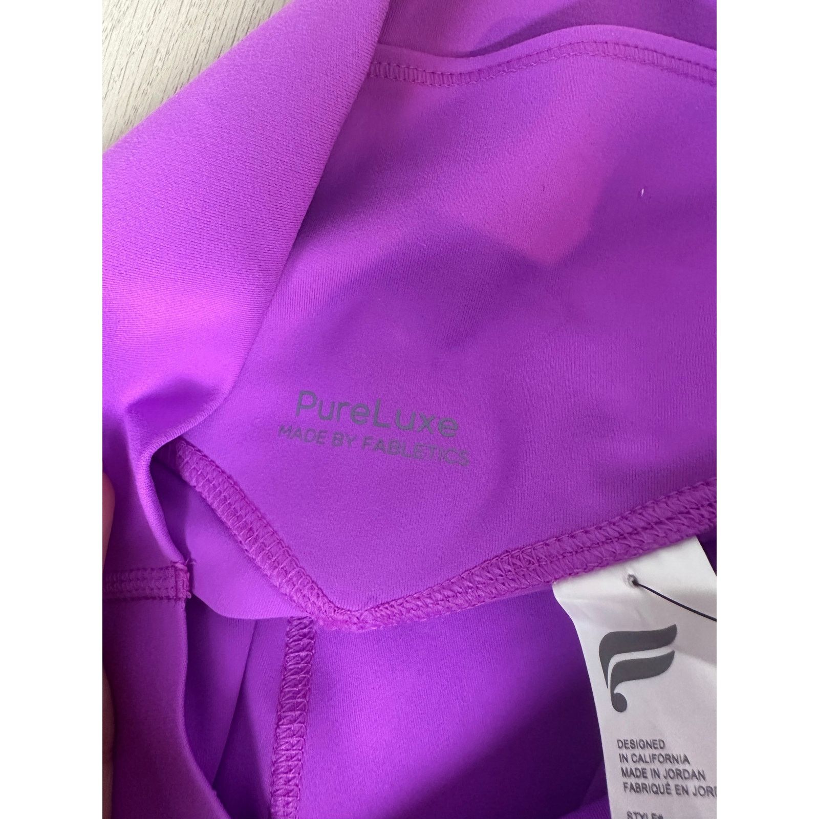 Fabletics Fabletics x Becky G PureLuxe High-Waisted Short 4" - Size M Size 28" / US 6 / IT 42 - 10 Thumbnail