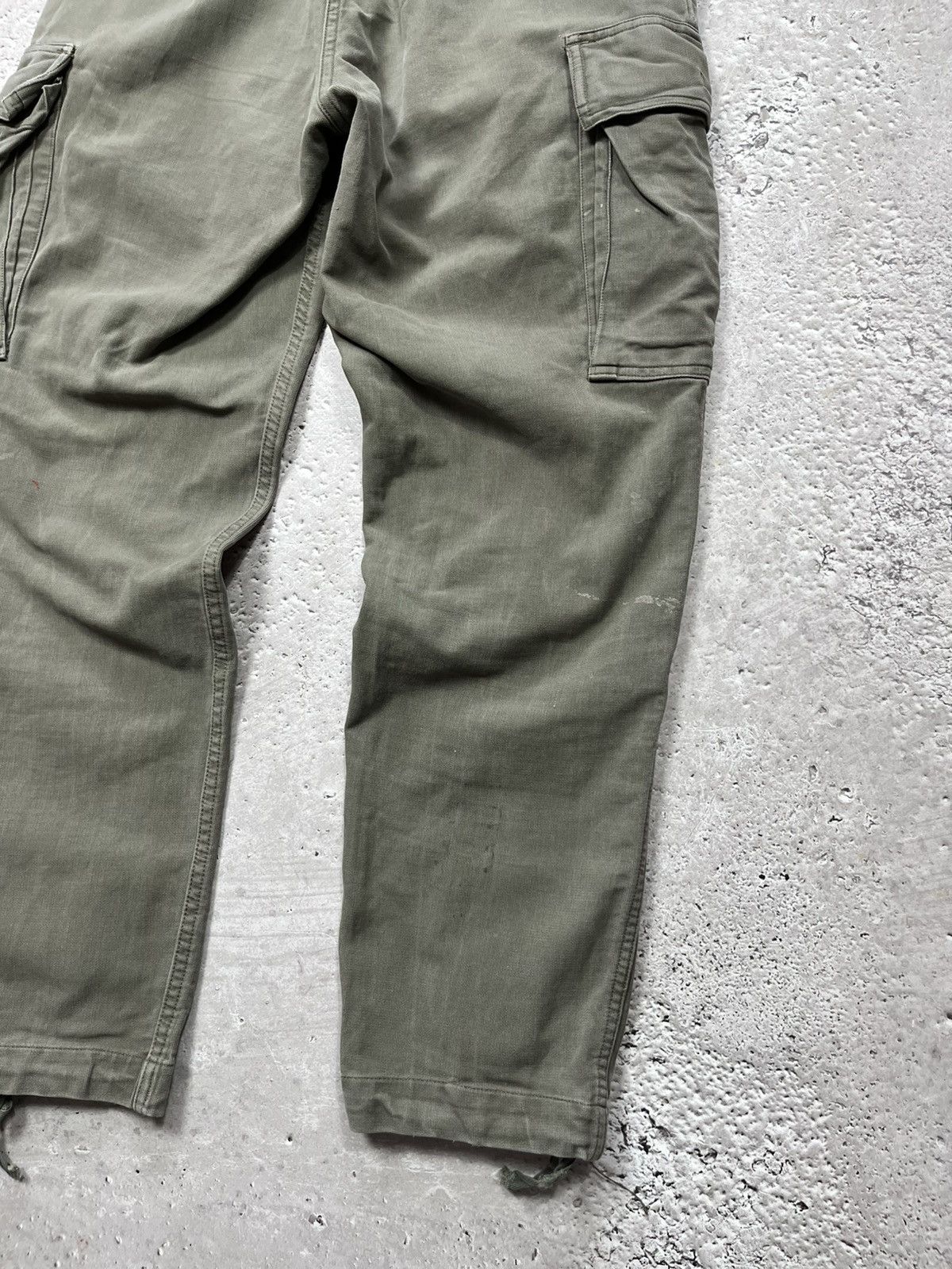 Vintage Vintage German Army Cargo Pants 1984 Olive Military Workwear Size US 30 / EU 46 - 13 Thumbnail