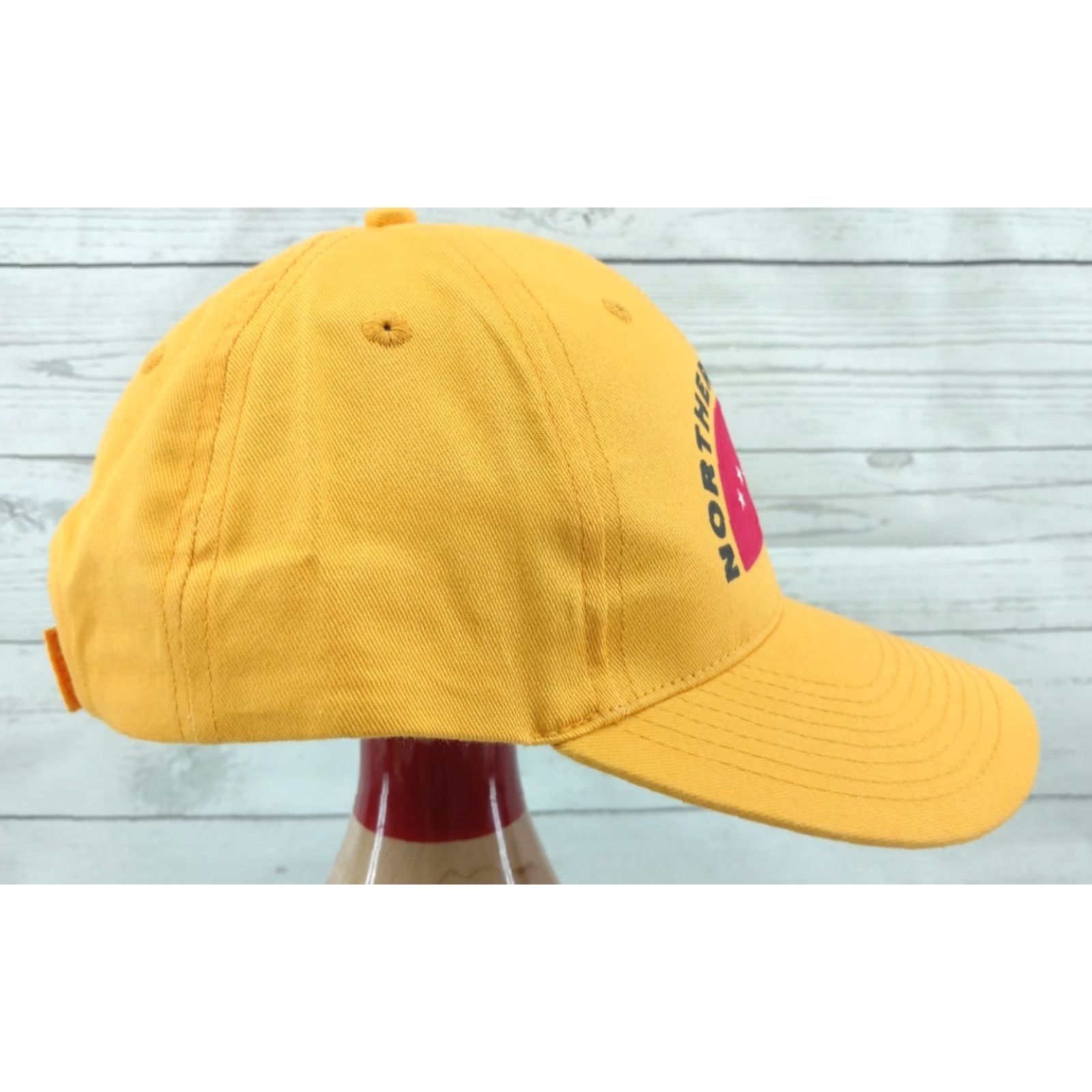 Vintage VINTAGE Northern Foods Yellow Hat Cap Men Adjustable Strapback Baseball Cap Yellow Hat Cap Size ONE SIZE - 4 Thumbnail
