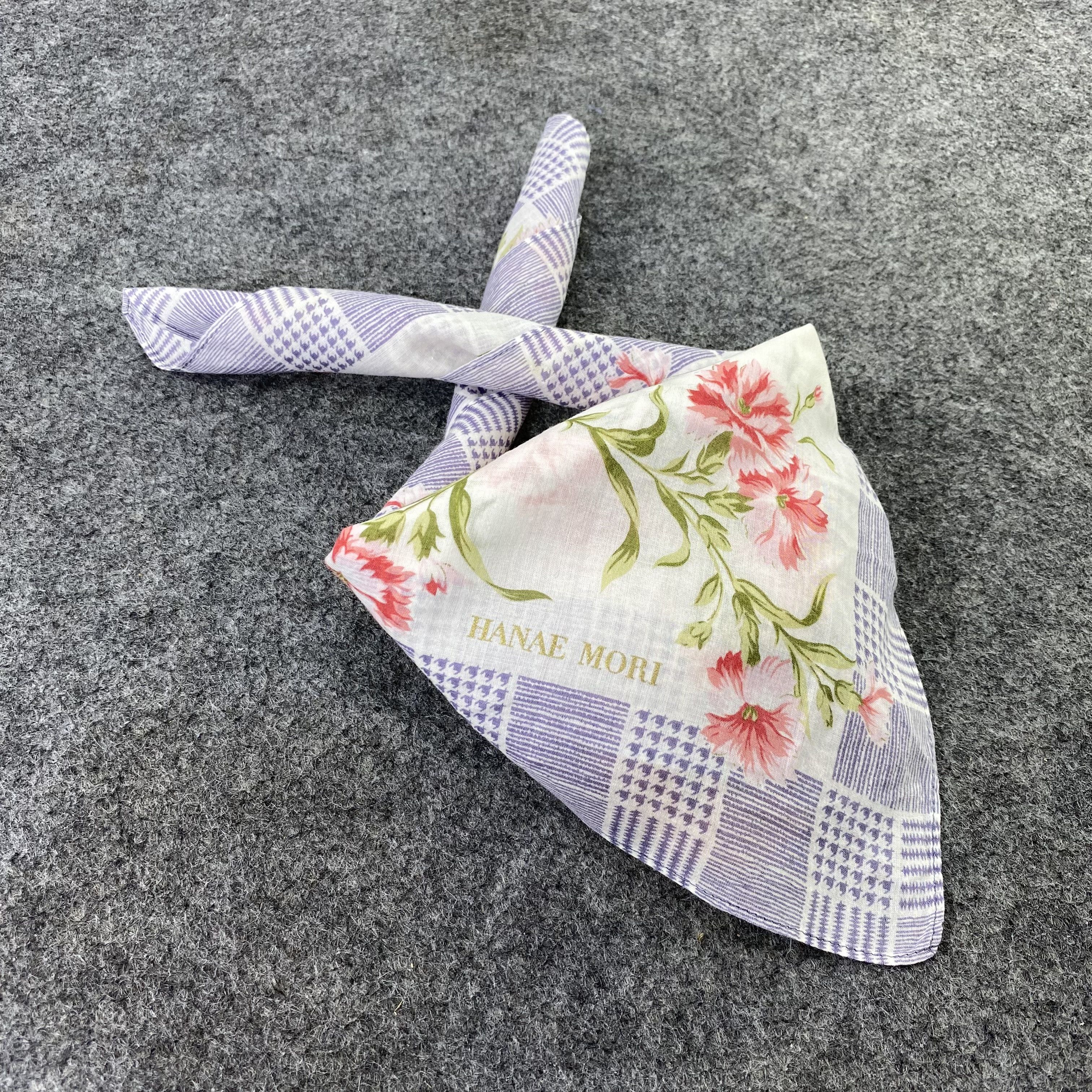 Hanae Mori Hanae Mori Handkerchief / Bandana / Neckerchief-B773 Size ONE SIZE - 1 Thumbnail
