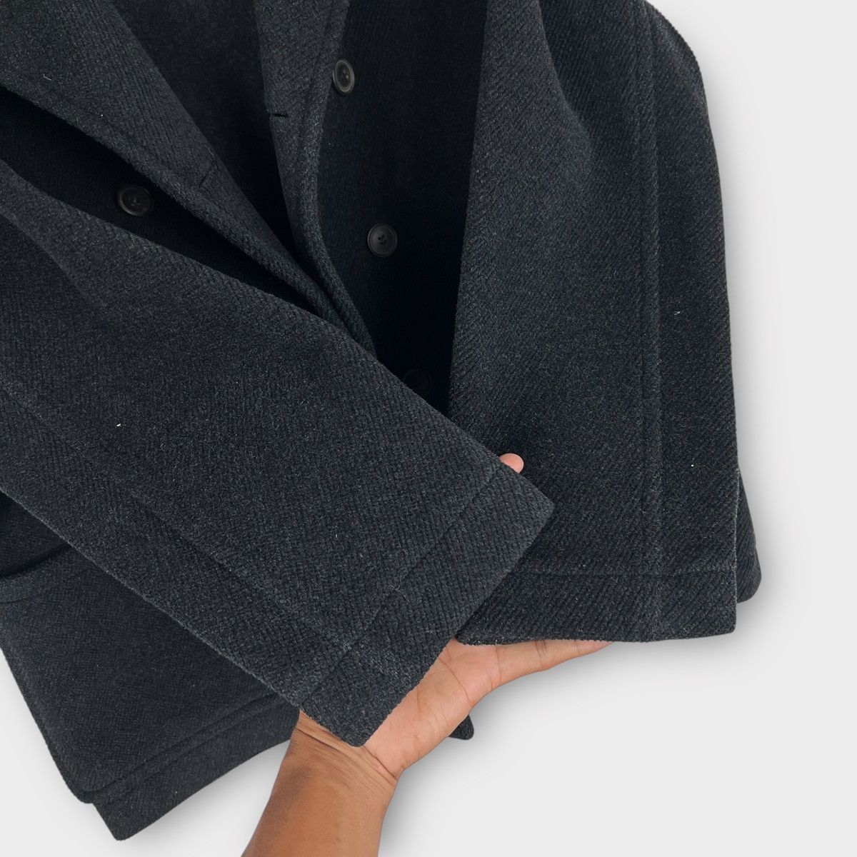 A.P.C. Vintage Apc Double Breasted Peacoat Size US S / EU 44-46 / 1 - 8 Thumbnail