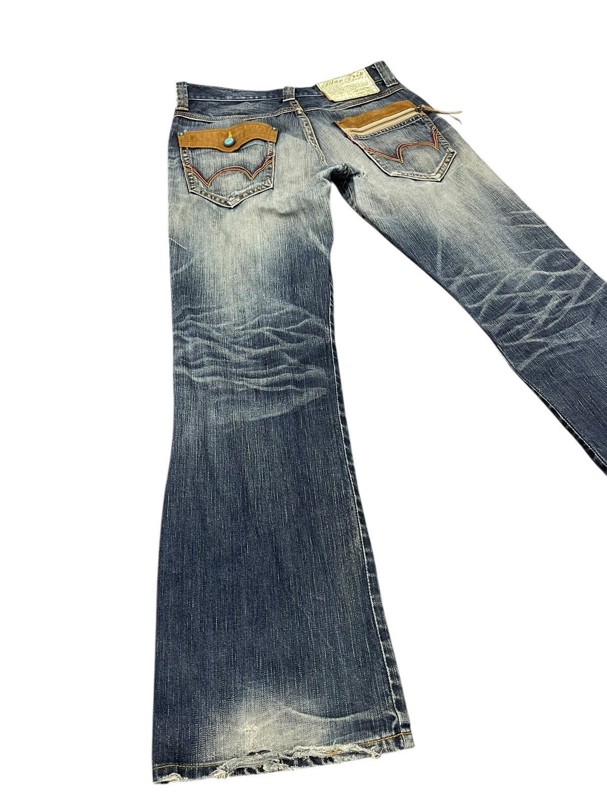 Hysteric Glamour Flare Jeans Edwin Distress amiri margiela goa cdg dior 4🟦1 Size US 33 - 1 Thumbnail