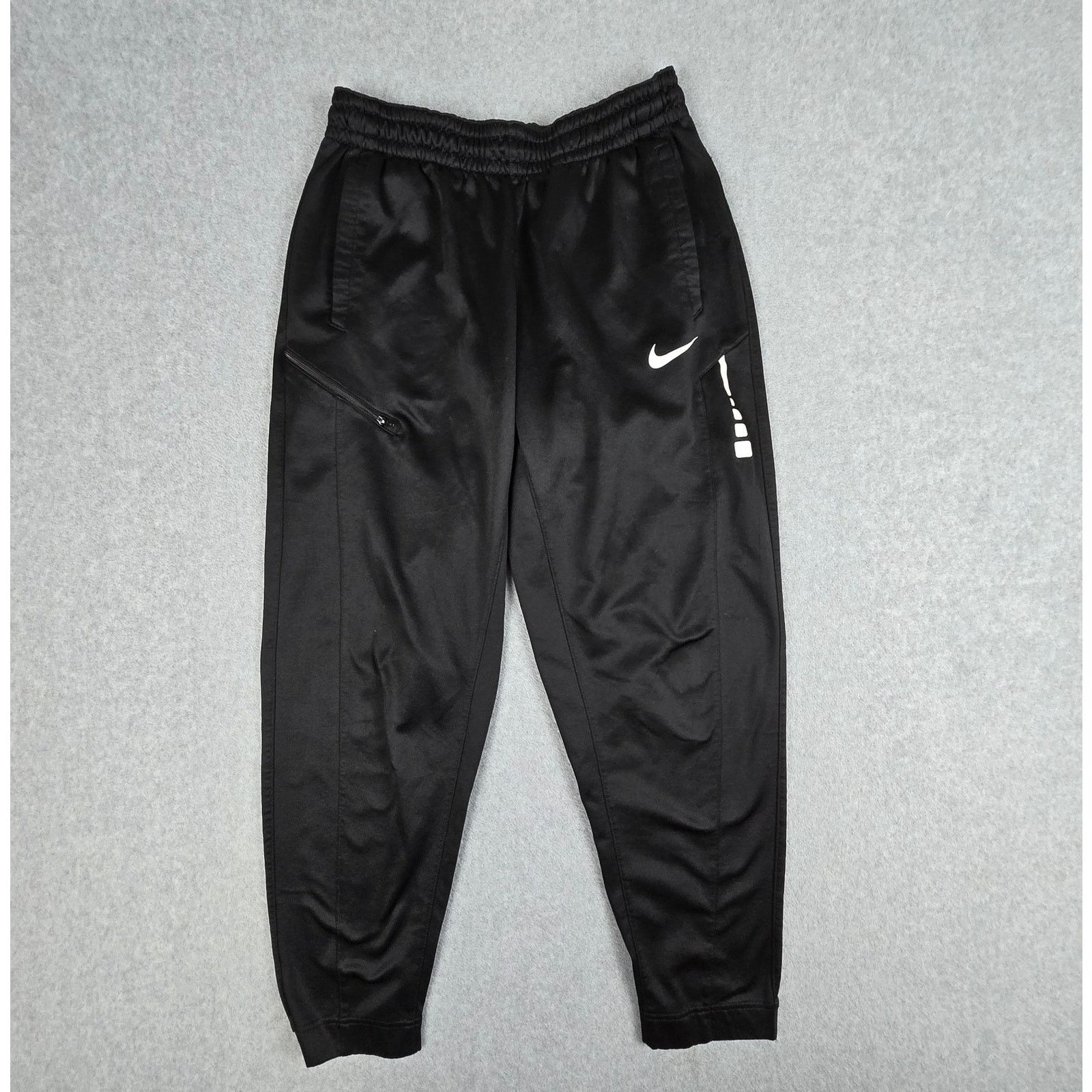 Nike Nike Dri-FIT Large Black Athletic Pants Elastic Pockets Size US 32 / EU 48 - 1 Thumbnail