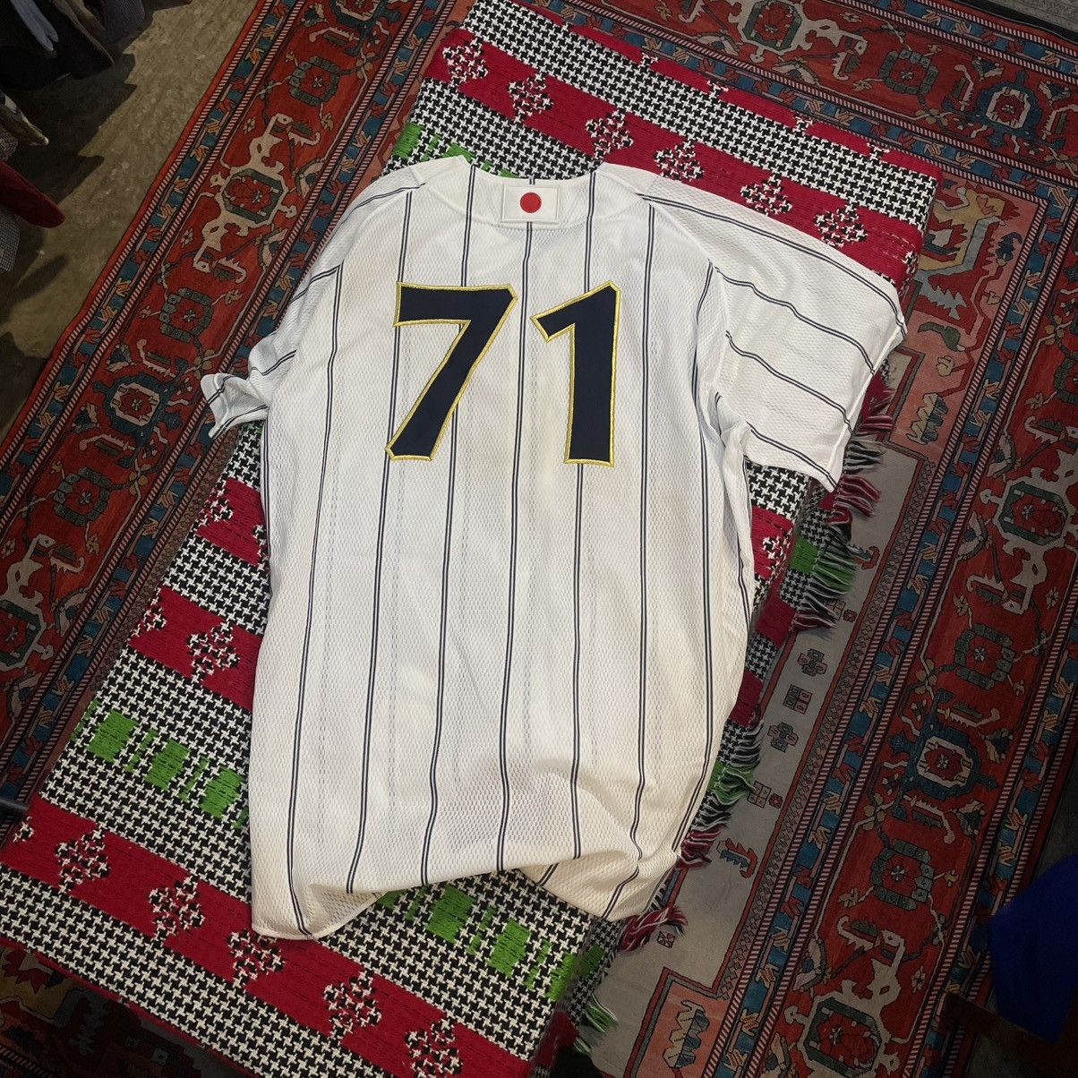 Mizuno Baseball Jersey Japan Size US XL / EU 56 / 4 - 2 Thumbnail