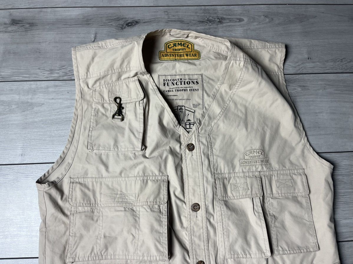 Camel Camel trophy adventure wear vest hunting fishing size XLarge Size US XL / EU 56 / 4 - 3 Thumbnail