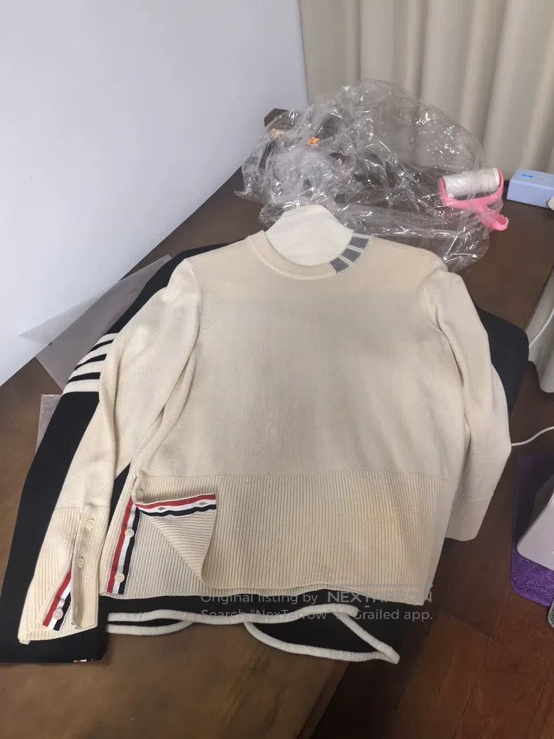 Thom Browne Thom Browne Wool Sweater Size US L / EU 52-54 / 3 - 1 Thumbnail