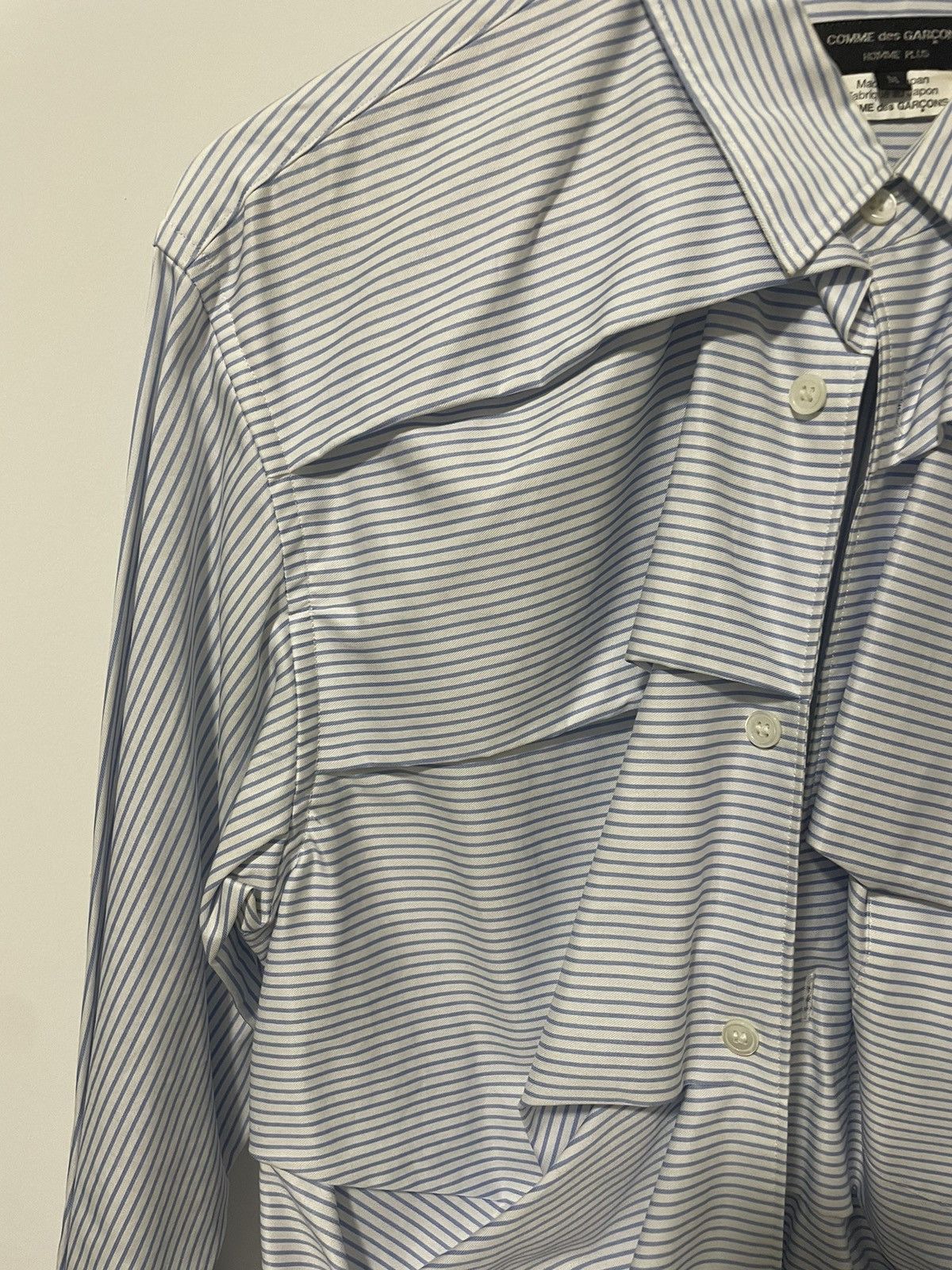 Comme des Garcons Homme Plus COMME des GARÇON Homme Plus Layered Shirt Size US M / EU 48-50 / 2 - 4 Thumbnail