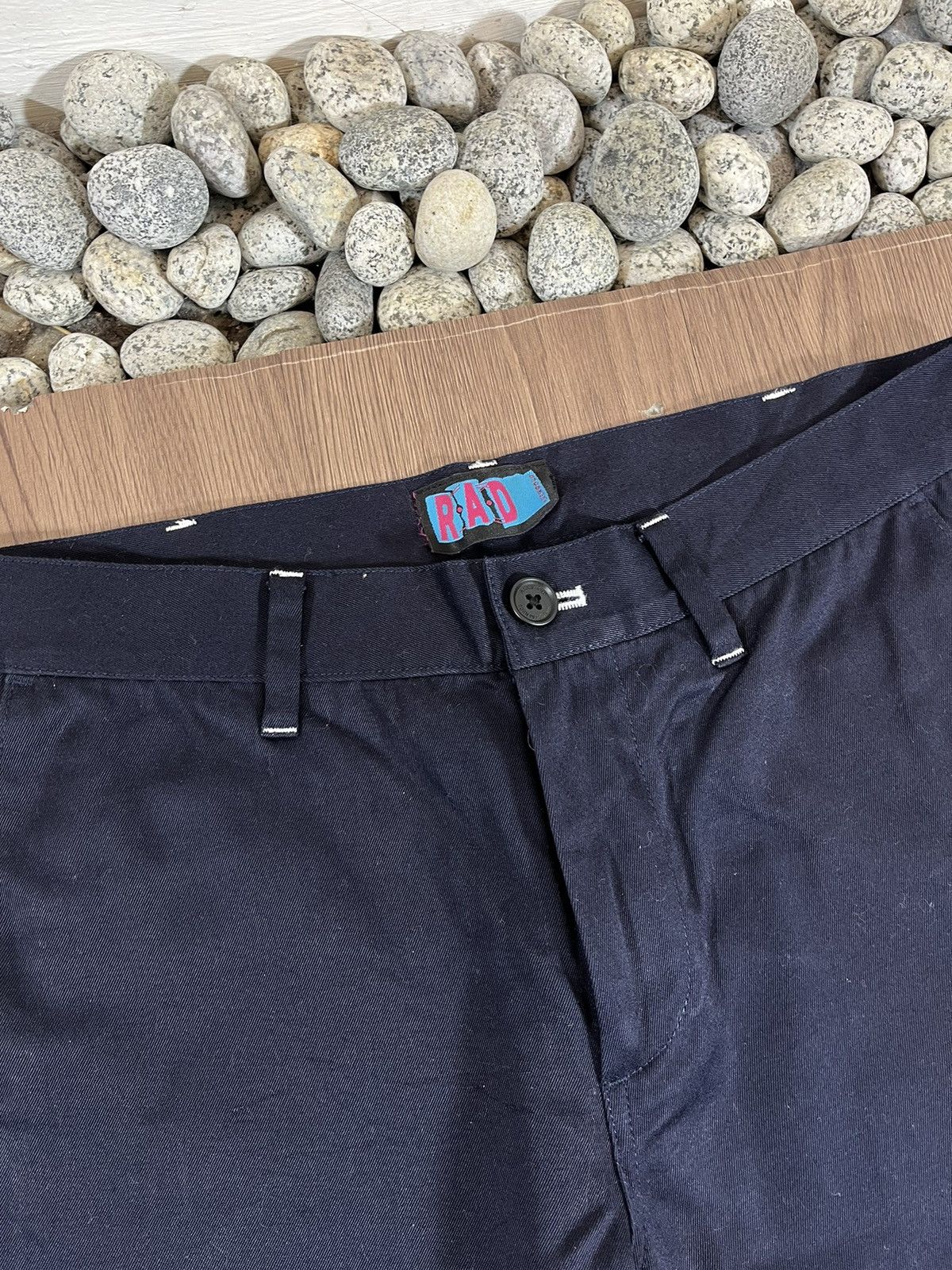 R.Newbold RAD (R.Newbold) Navy Work Trousers – Regular Straight Fit Size US 31 - 7 Thumbnail