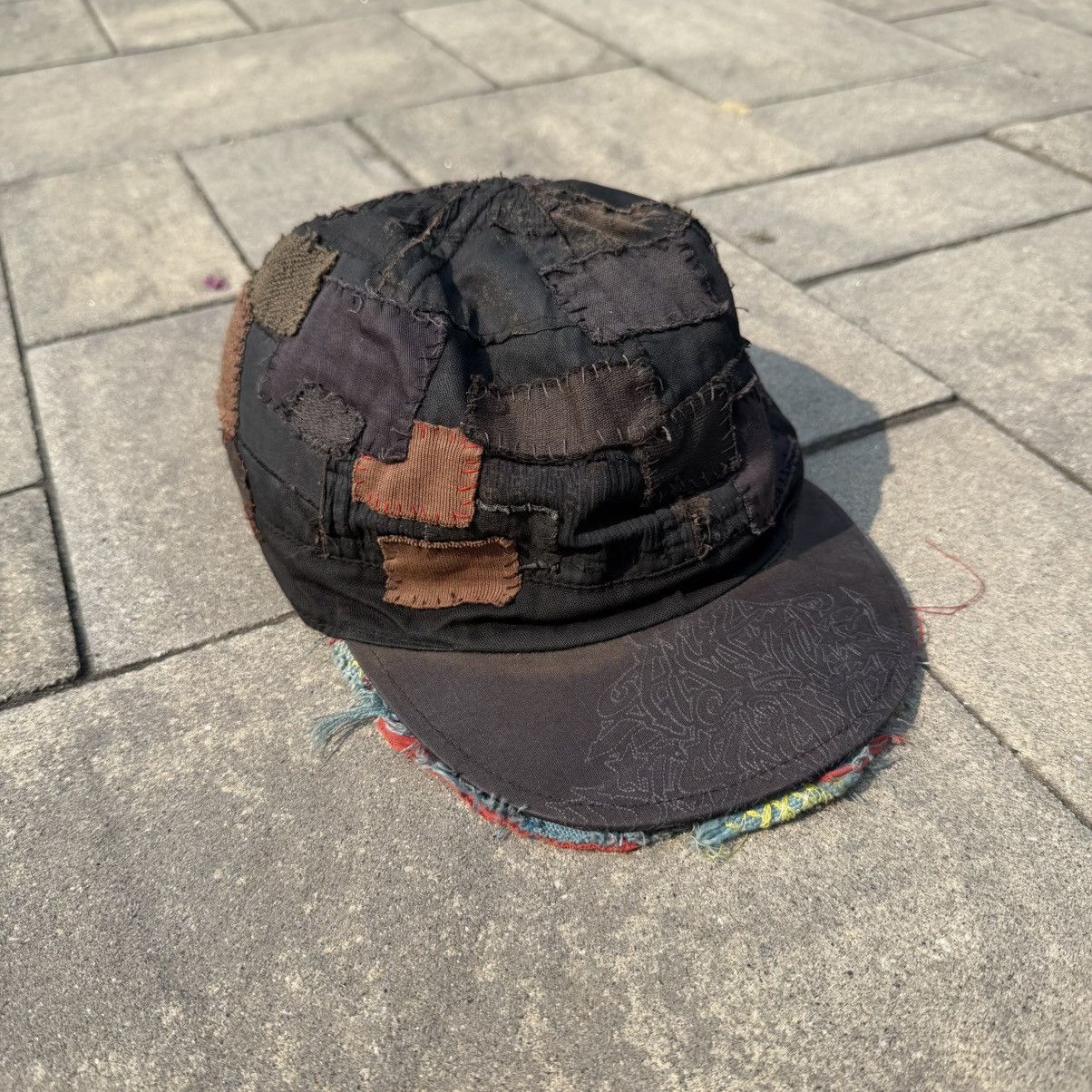 Undercover Undercover SS03 “Scab” Patchwork Hat | Grailed