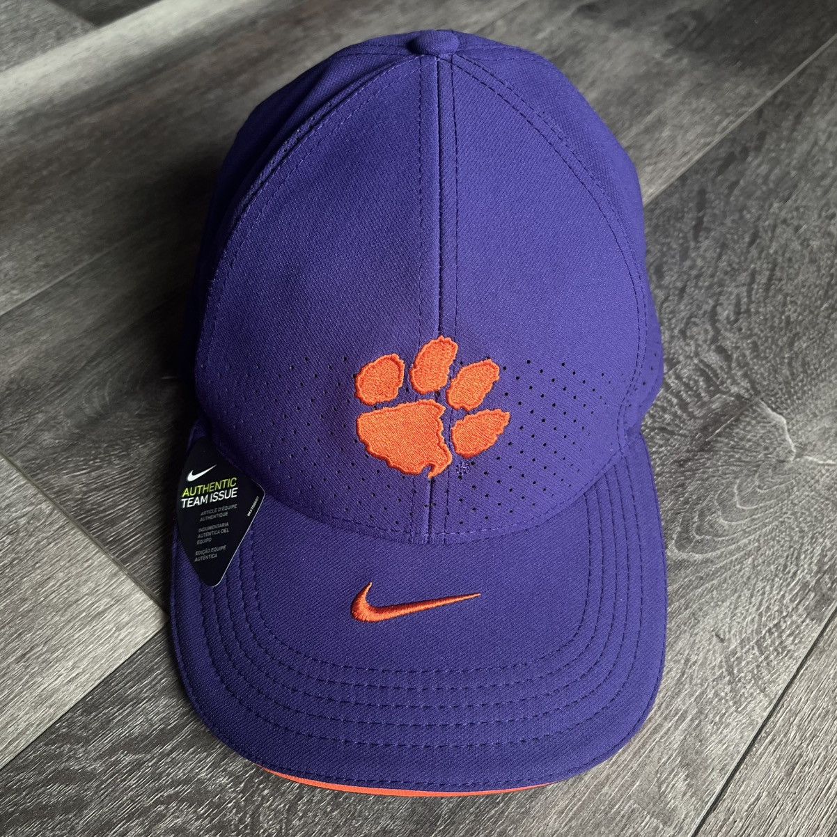 Nike New Nike Clemson University Center Swoosh Logo Legacy91 Hat Size ONE SIZE - 1 Thumbnail