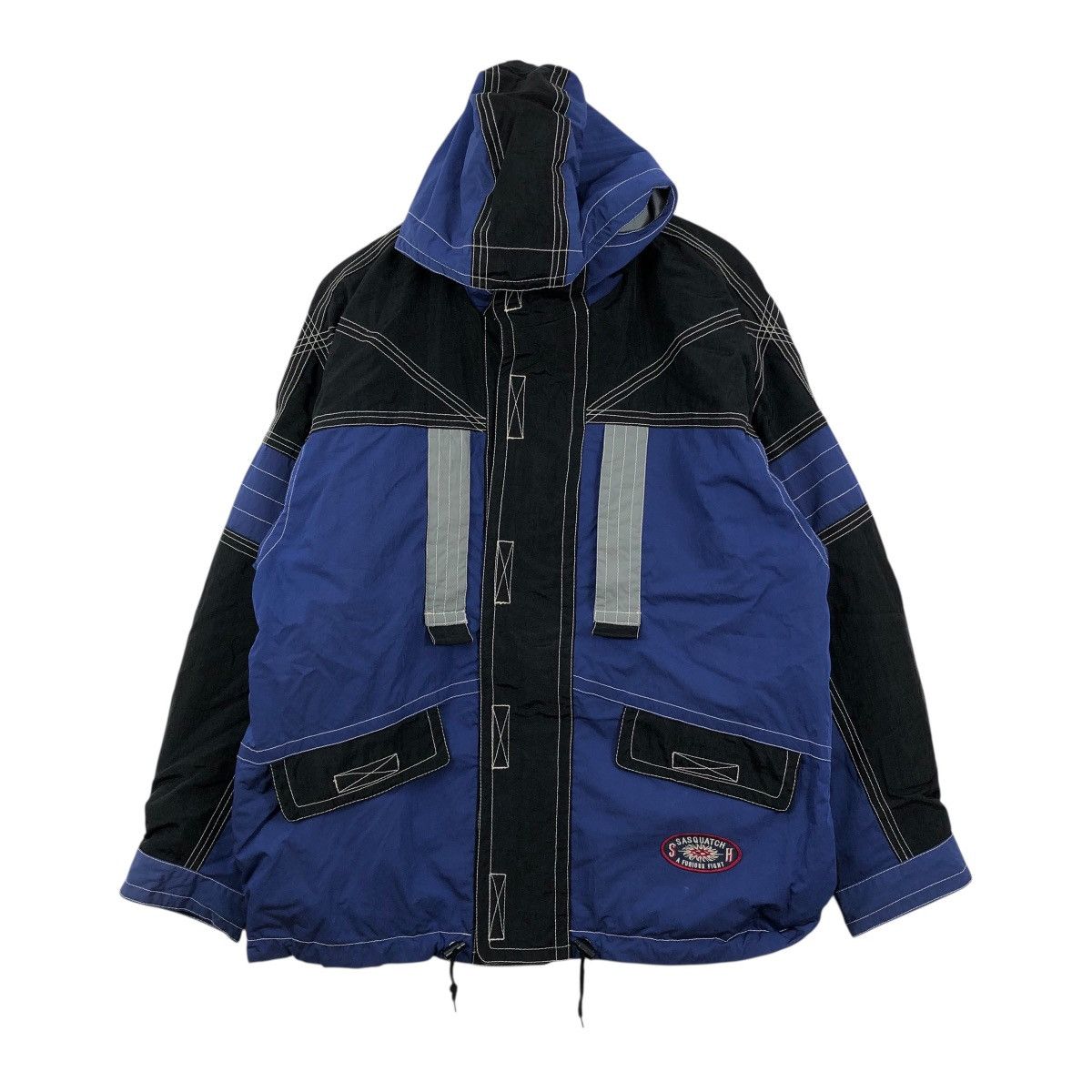 Vintage Vintage SASQUATCH SURFING WINTER Chore Jacket Outdoor Ski Size US L / EU 52-54 / 3 - 1 Thumbnail