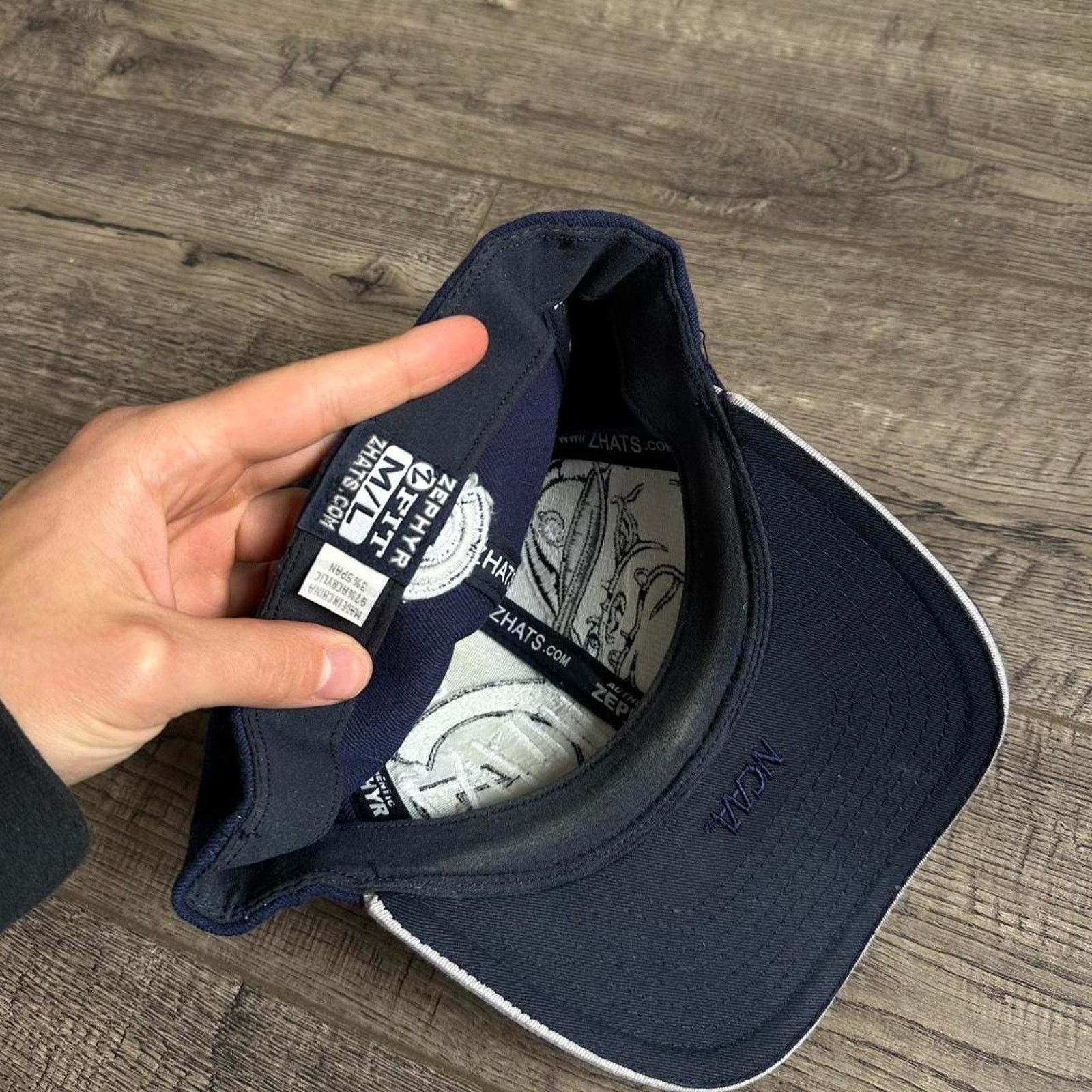 Vintage Vintage 2007 Georgetown NCAA Final Four Basketball Flex Hat Size ONE SIZE - 7 Thumbnail