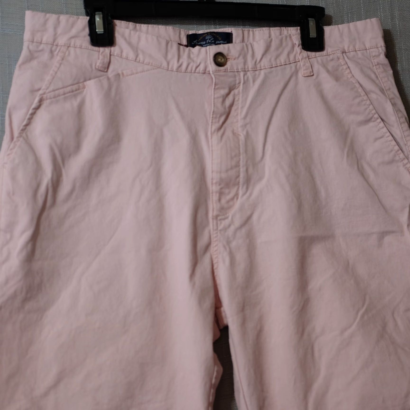 Pinko VINTAGE Across The Pond Pink Flat Front Bermuda Shorts Stretch Men's 36 #H54-15 Size US 35 - 2 Thumbnail