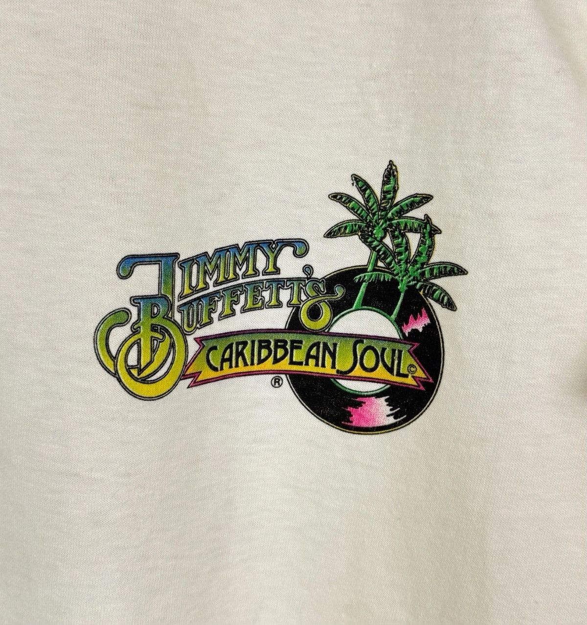 Other Vintage Jimmy Buffett Caribbean Soul T-shirt Top Made in USA Size US M / EU 48-50 / 2 - 4 Thumbnail