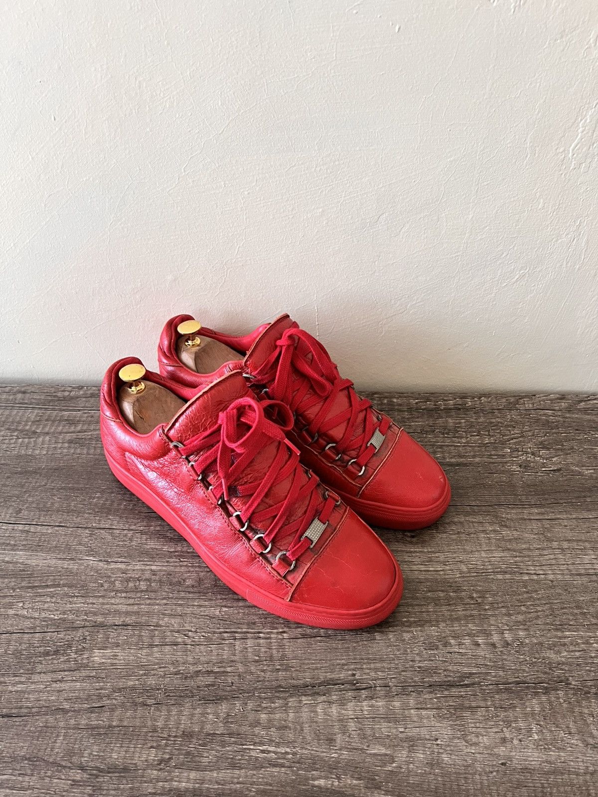 Balenciaga BALENCIAGA ARENA LOW SNEAKERS Size US 8 / EU 41 - 5 Thumbnail