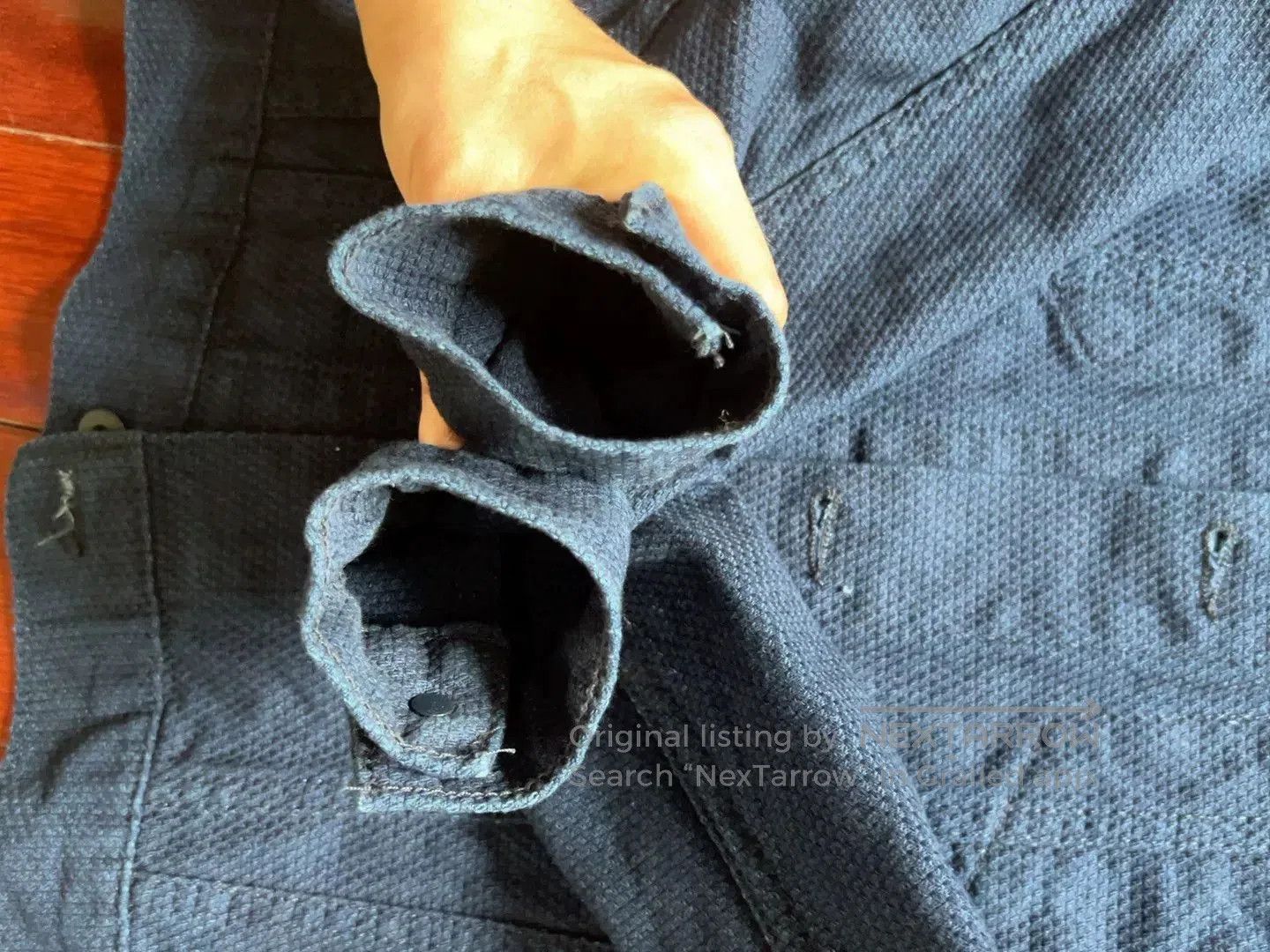 Naked & Famous Naked & Famous Sashiko Type 3 Jacket. Size US M / EU 48-50 / 2 - 8 Thumbnail