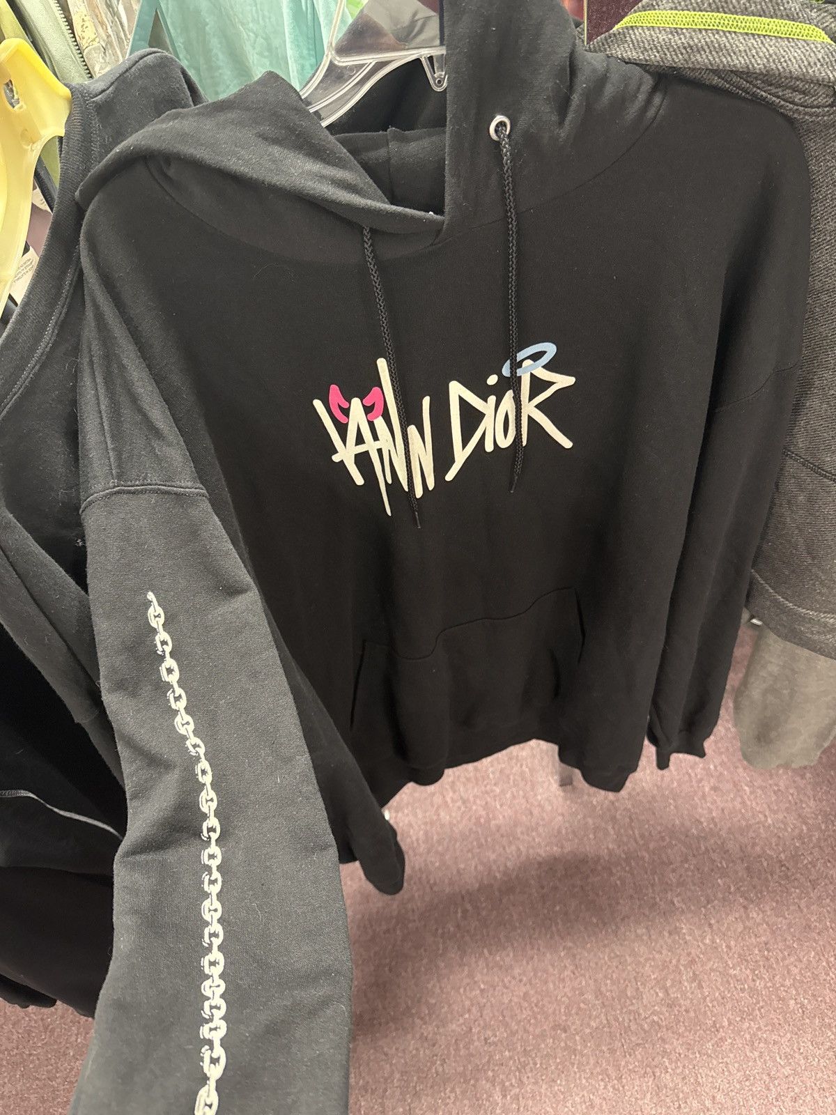 Champion Iann dior x champion hoodie Size US XXL / EU 58 / 5 - 1 Thumbnail