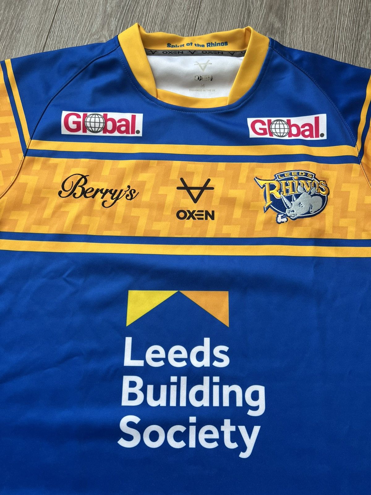 Other Oxen Leeds Rhinos Rugby Jersey Blokecore Style Size US M / EU 48-50 / 2 - 3 Thumbnail