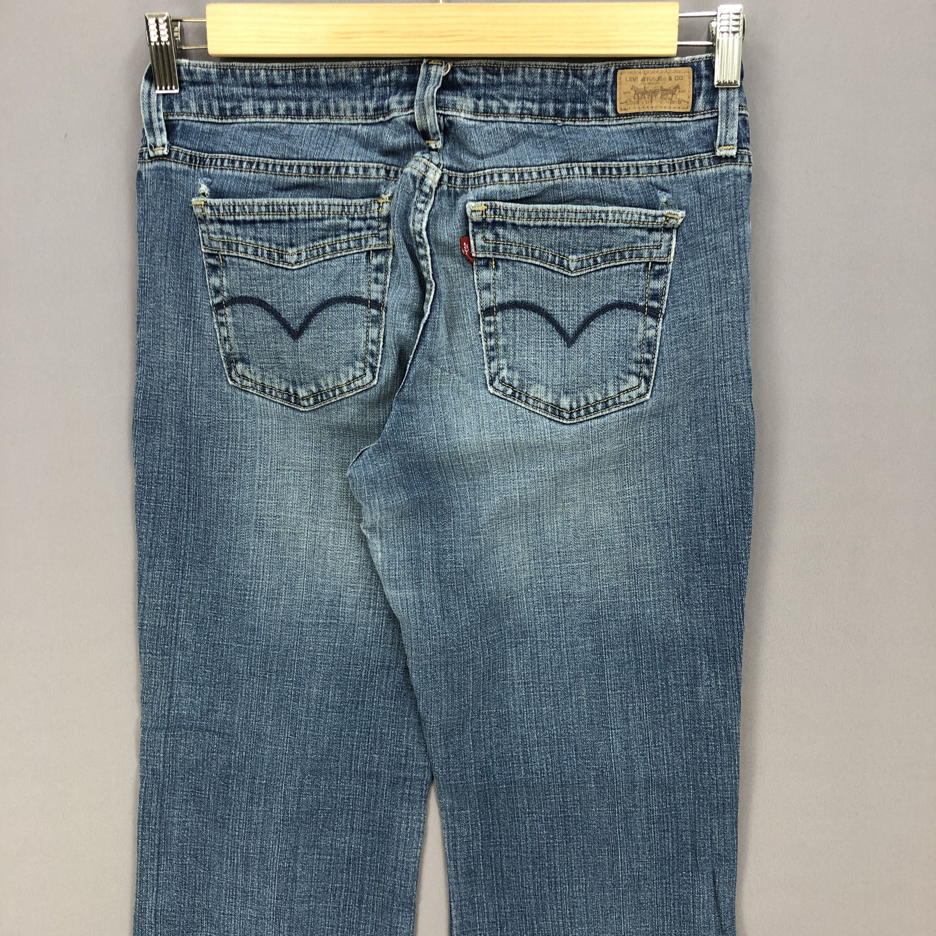 Levi's Vintage Levis Bell Bottom Jeans Levi's Flare Wide Leg Denim Size US 32 / EU 48 - 4 Thumbnail