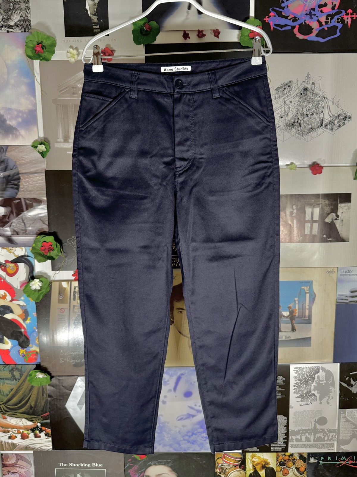 Acne Studios SS17 Navy Chino Pants Size US 30 / EU 46 - 1 Thumbnail
