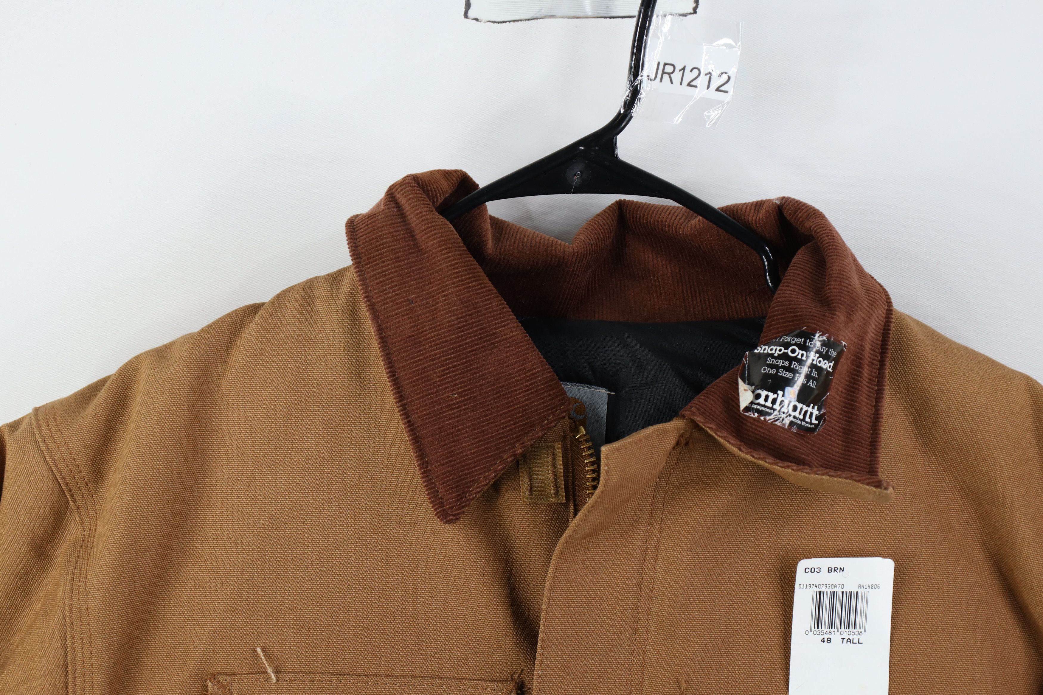 Carhartt Deadstock Vintage Y2K Carhartt Chore Barn Jacket Brown USA Size US XXL / EU 58 / 5 - 2 Thumbnail