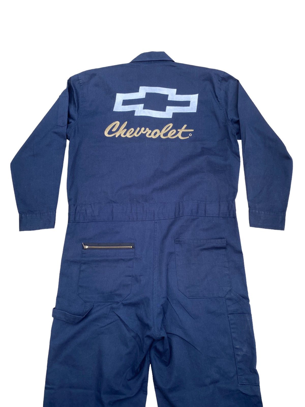 Vintage Vintage Chevrolet Overalls Jumpsuit Size US 38 / EU 54 - 3 Thumbnail