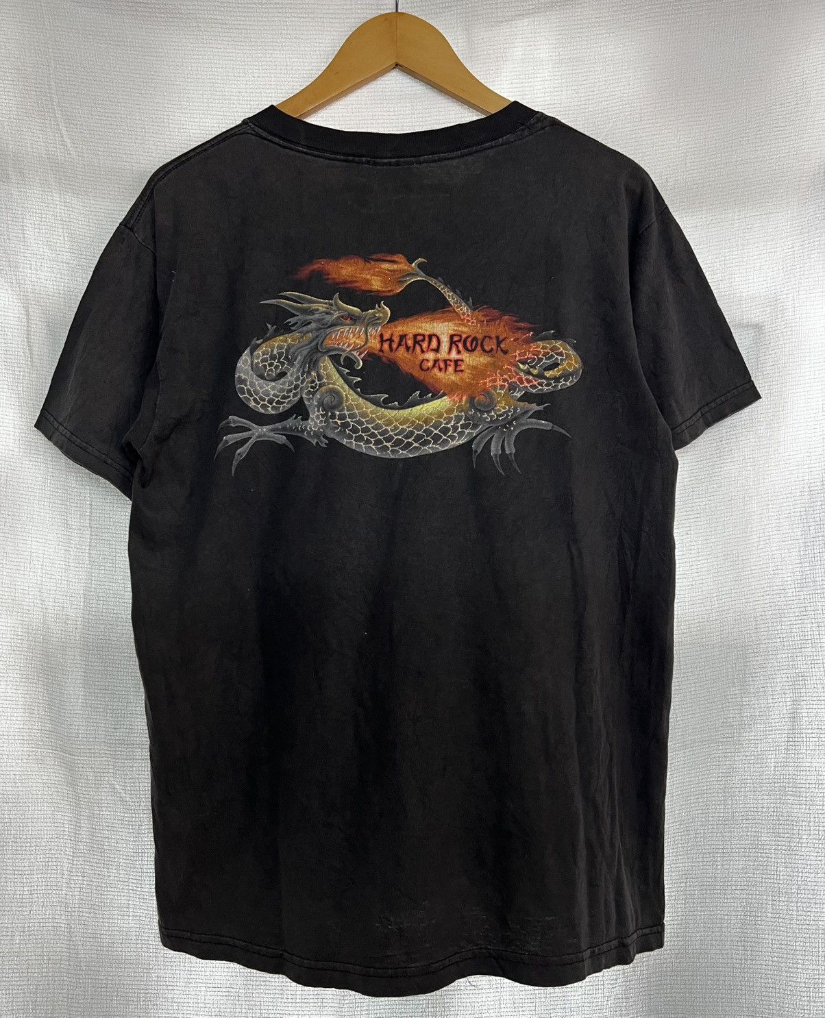 Vintage 🔥HOT DROPS🔥 Vintage 90s Hard Rock JNCO Style Dragon Flames Size US M / EU 48-50 / 2 - 2 Thumbnail