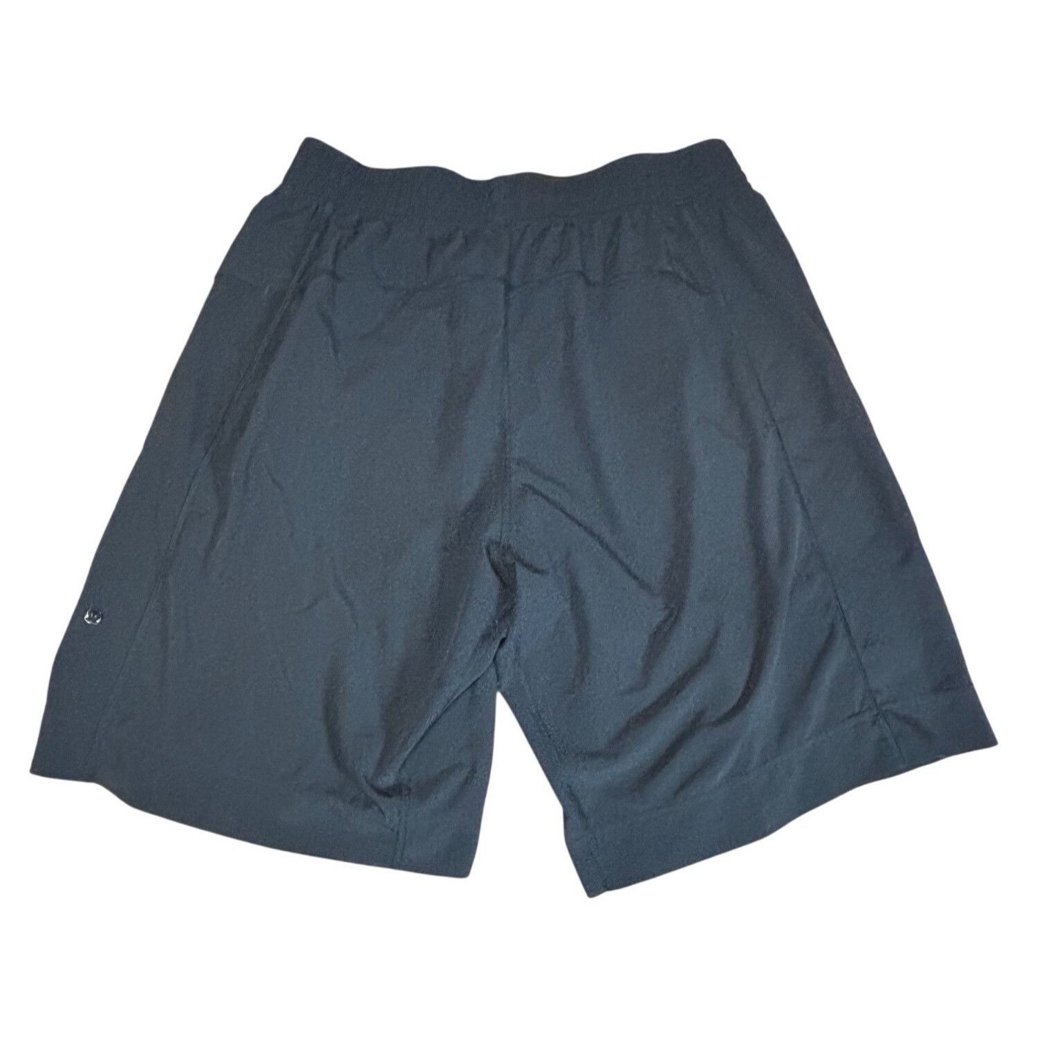 Lululemon 𝓛𝓾𝓵𝓾𝓵𝓮𝓶𝓸𝓷 Men's Black Athletic Shorts With Drawstri Size US 44 / EU 60 - 2 Thumbnail