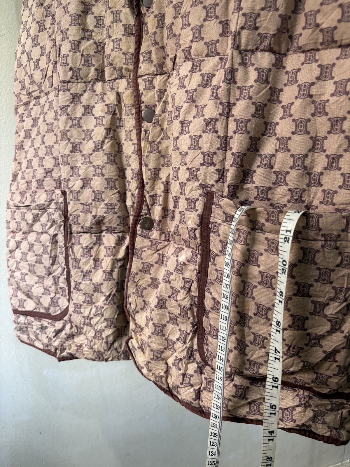 Celine Celine Macadam Puffer Vest Size L / US 10 / IT 46 - 4 Thumbnail