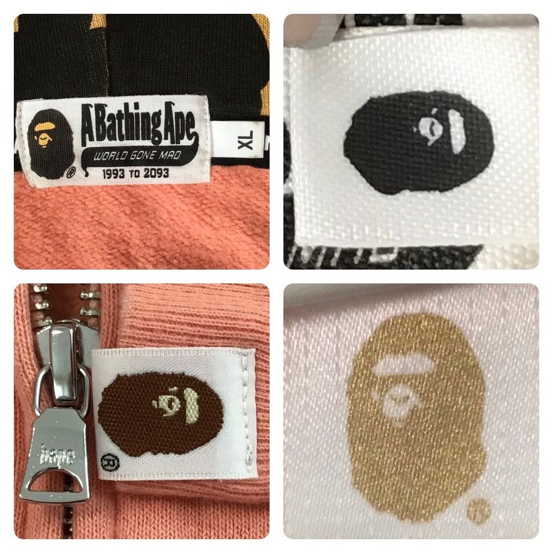 Bape BAPE CAMO Double Shark Full Zip Hoodie Salmon a bathing ape Size US XL / EU 56 / 4 - 7 Thumbnail