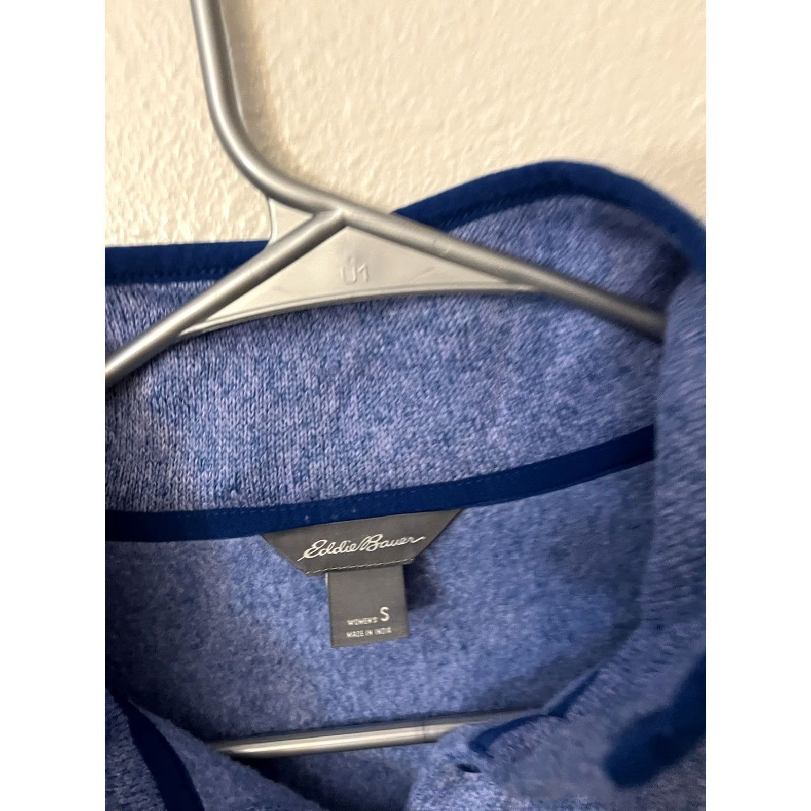 Eddie Bauer Eddie Bauer Fleece Sweater Pullover Women’s S Blue 1/4 Snap Better Womens Size S / US 4 / IT 40 - 2 Thumbnail