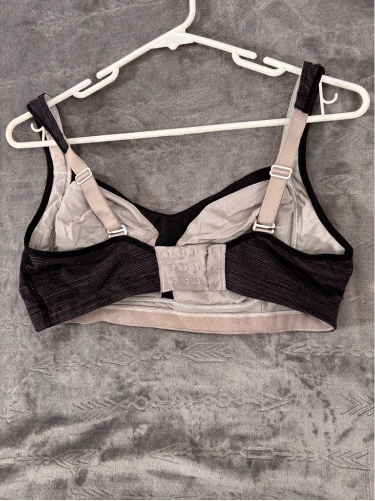 Lululemon Women's Lululemon Sports Bra, Size 10, Dark Gray Size ONE SIZE - 7 Thumbnail