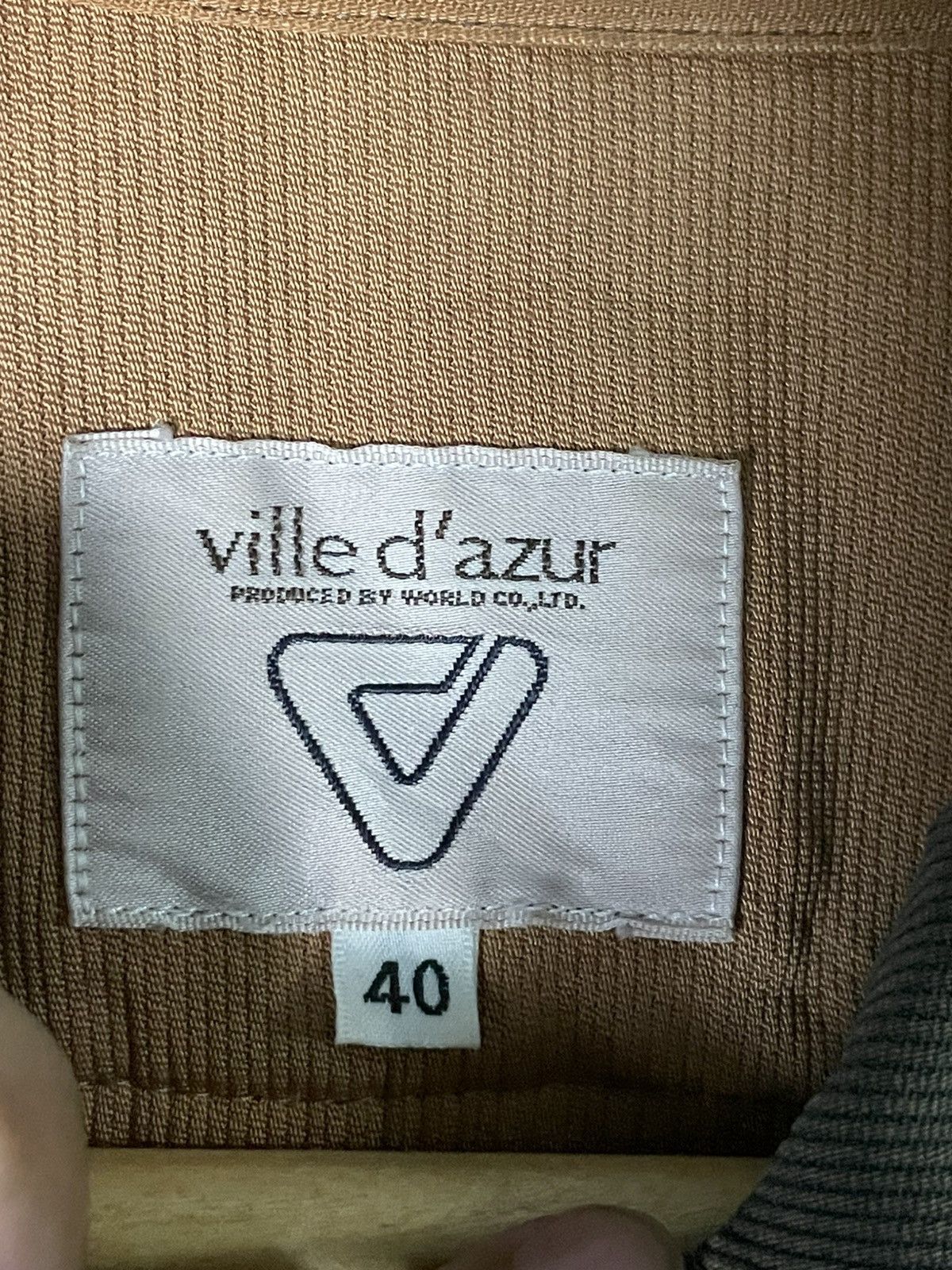 Japanese Brand × Vintage Ville D’ Azur Jacket with Lining (61) Size US S / EU 44-46 / 1 - 9 Thumbnail