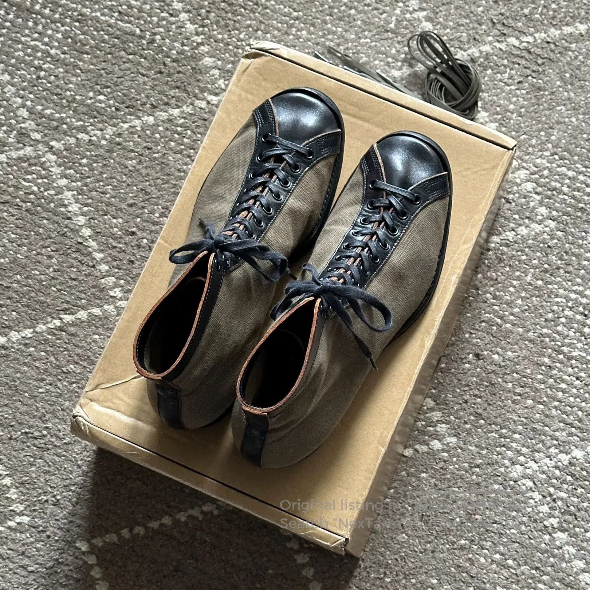 Clinch Boots Clinch x BSW Horsehide Boxing Boots. Size US 8.5 / EU 41-42 - 2 Thumbnail