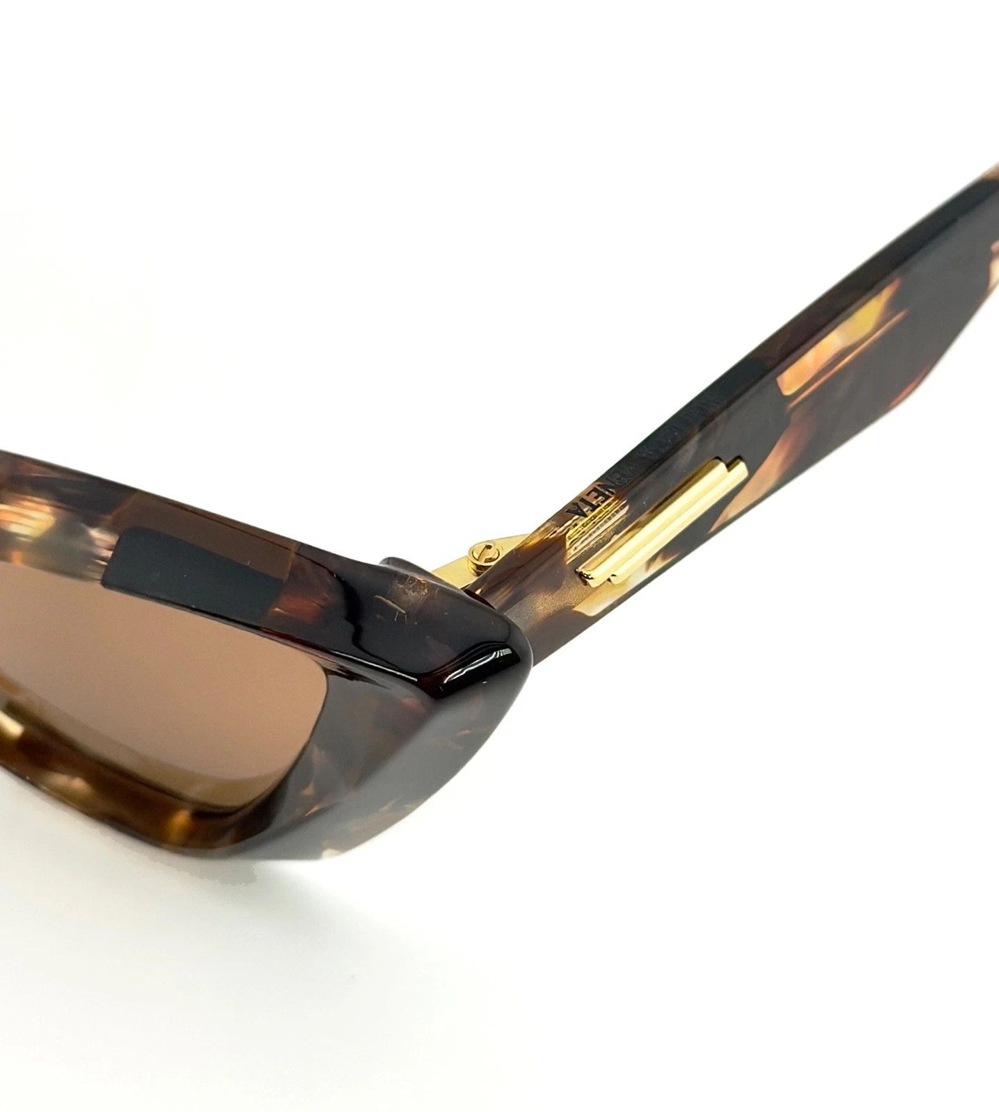 Bottega Veneta BOTTEGA VENETA 1391 ReAce BV1391S Brown Cat Sunglasses 002 Size ONE SIZE - 8 Thumbnail