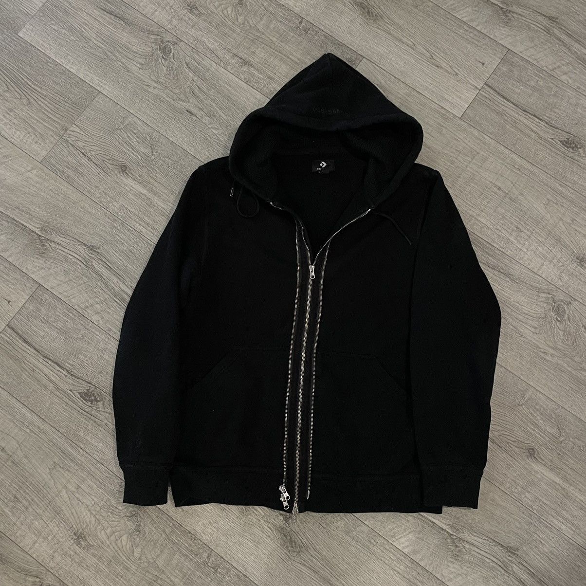 image of Avant Garde x If Six Was Nine Converse Slam Jam Utility Fleece Zip Hoodie Rap Eminem (Size Large)