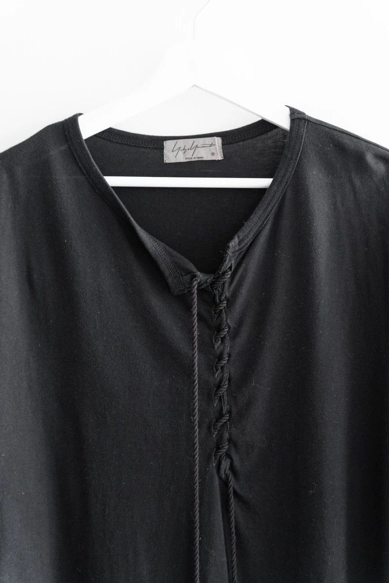 Yohji Yamamoto Yohji Yamamoto 19ss Knot Short Sleeve T-Shirt 2502-Nextarro Size US L / EU 52-54 / 3 - 4 Thumbnail