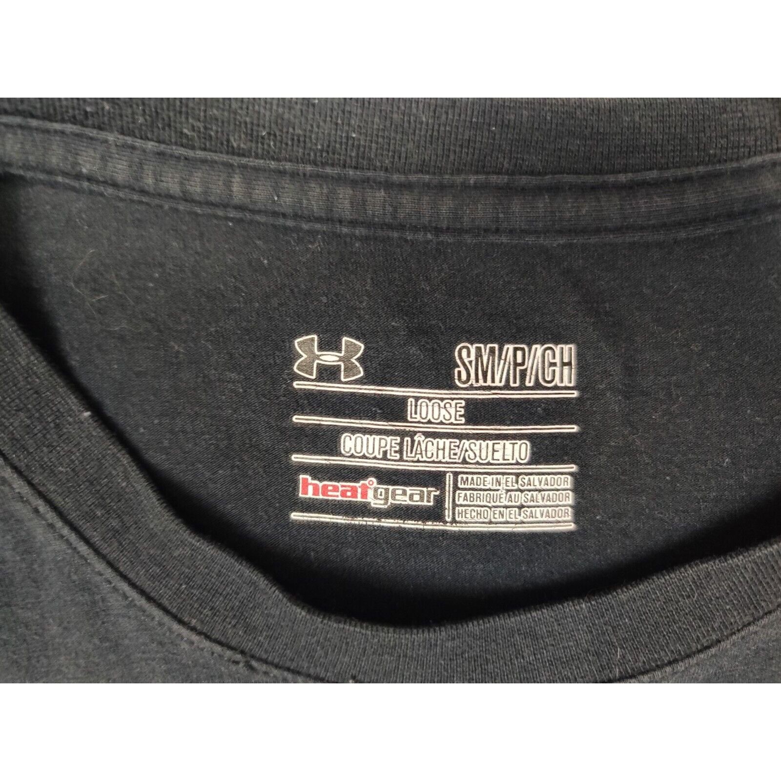 Under Armour Under Armour Shirt Adult Mens Small Black Multi-Color Logo Size US S / EU 44-46 / 1 - 5 Thumbnail