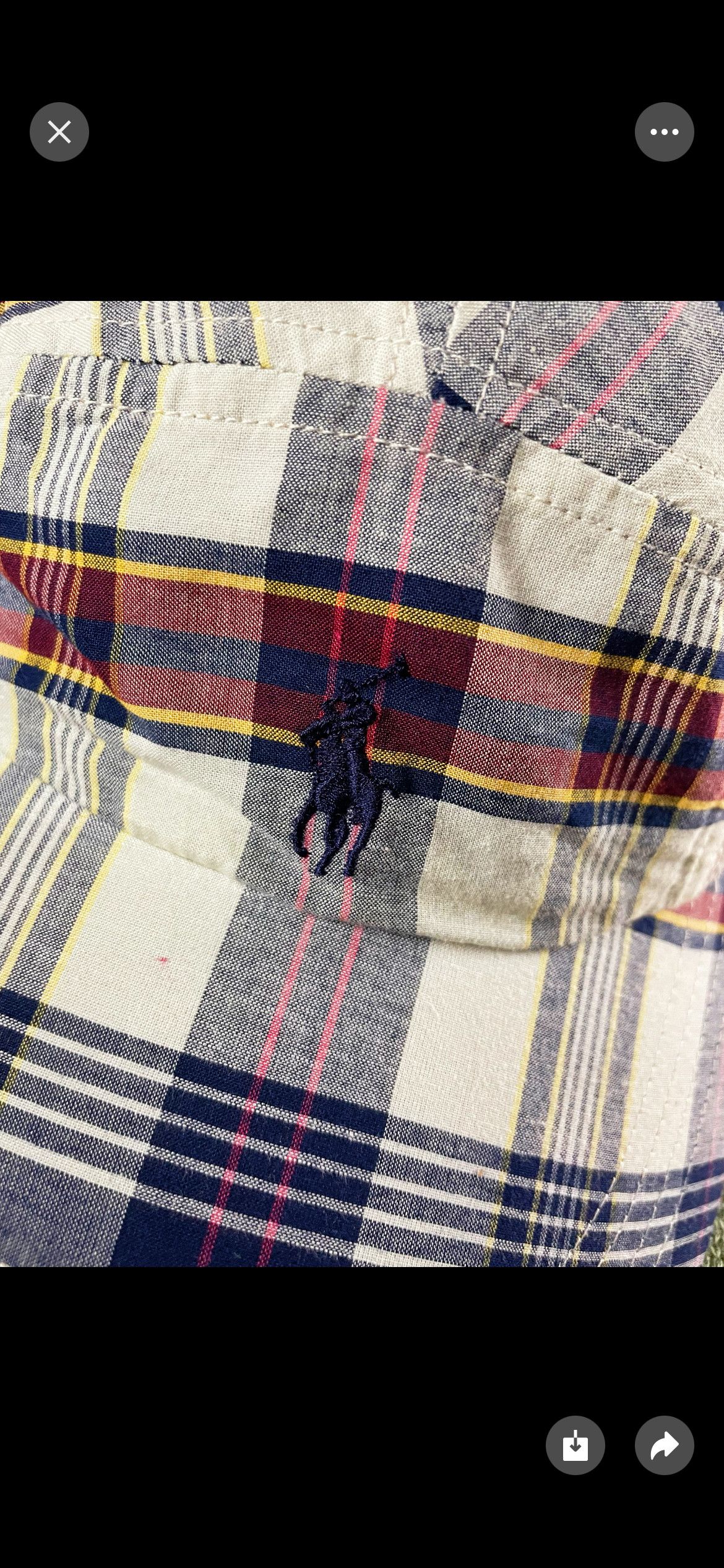 Polo Ralph Lauren Polo Ralph Lauren 5 panel Rare widen Peak Baseball Hat Cap Size ONE SIZE - 2 Thumbnail